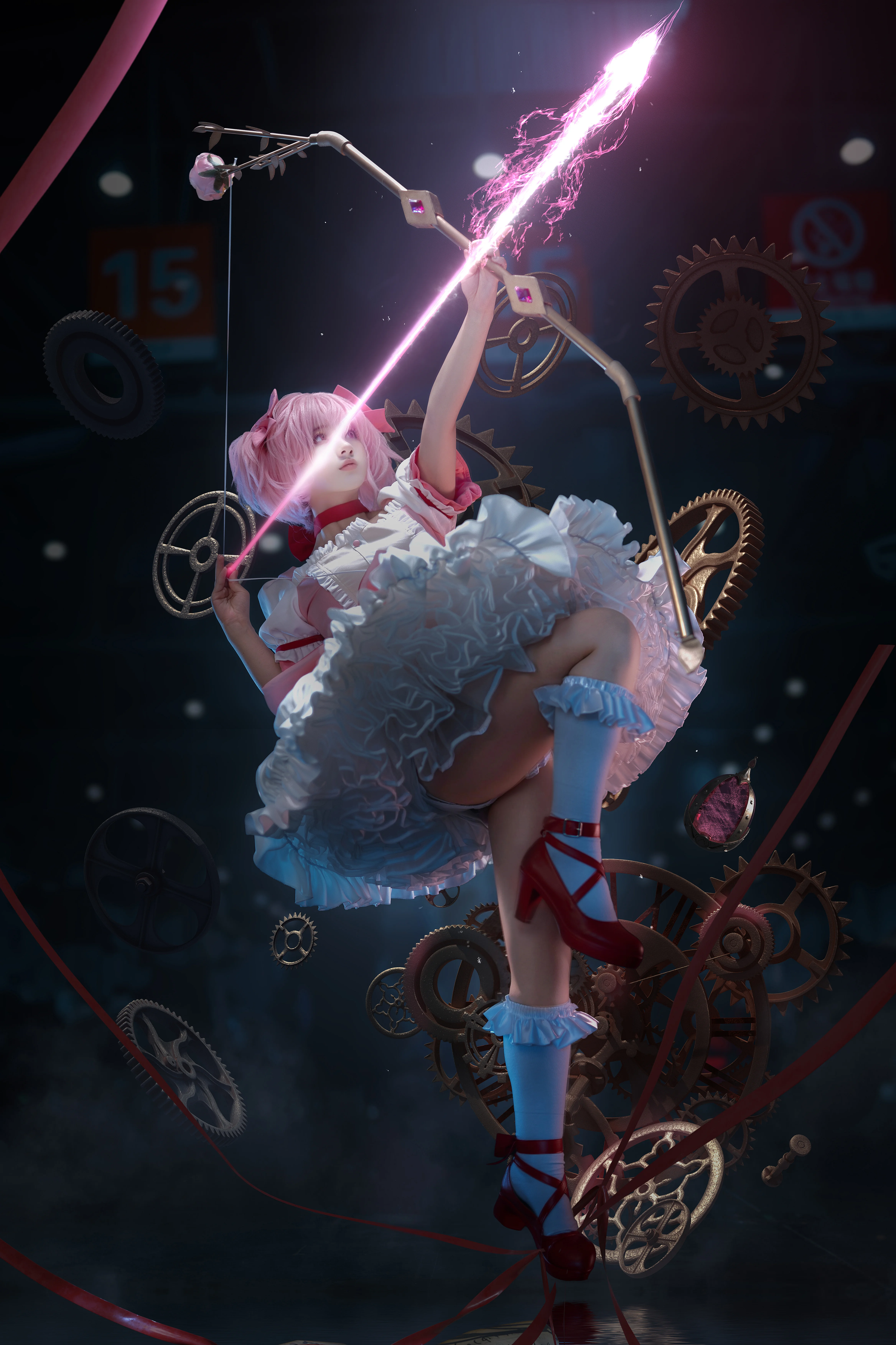 【鹿目圆cos】魔法少女小圆的展会动作心得 - 第 3 张