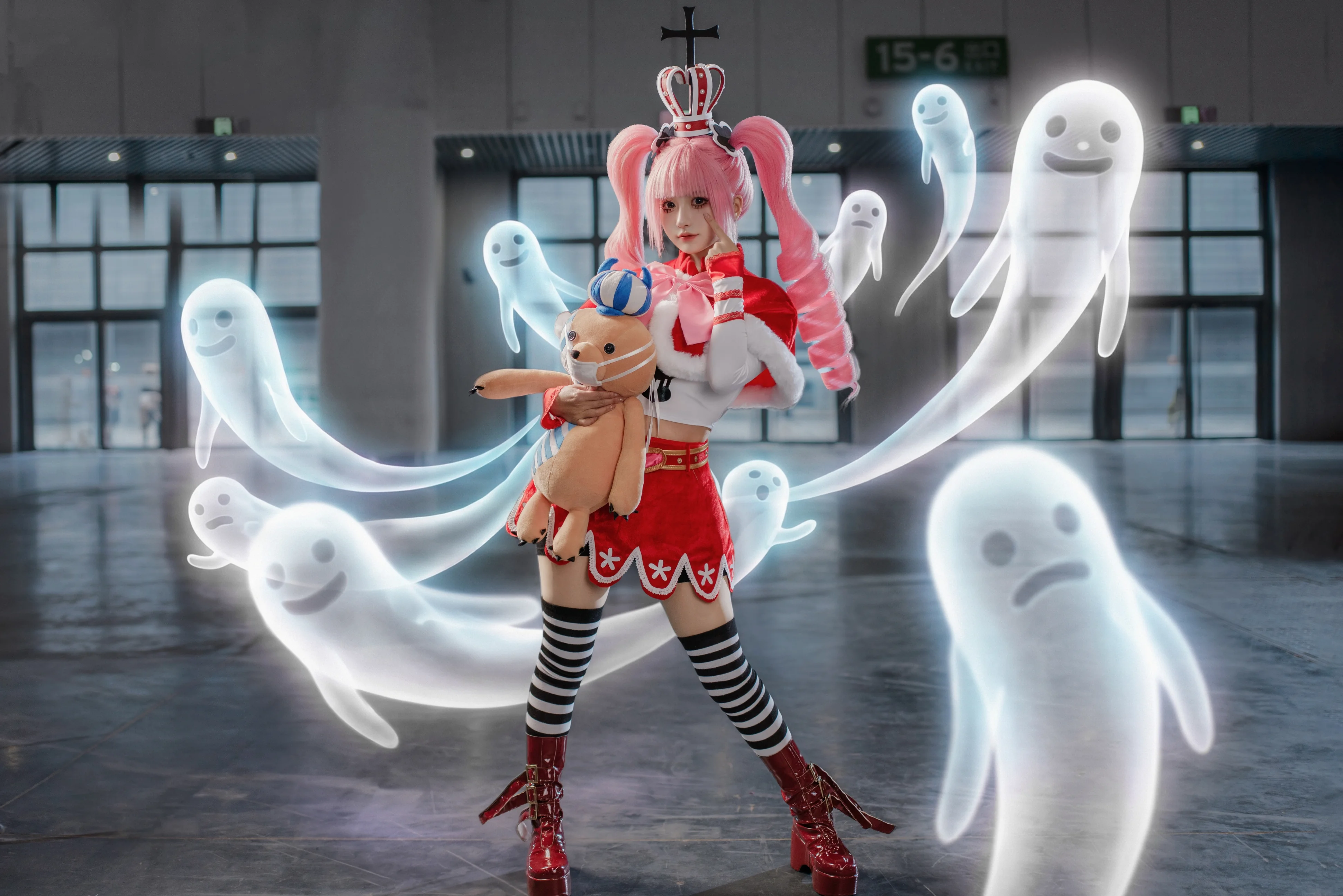 [Perona Cosplay] One Piece Princess Mononoke Anime Convention Cosplay Record - Image 2