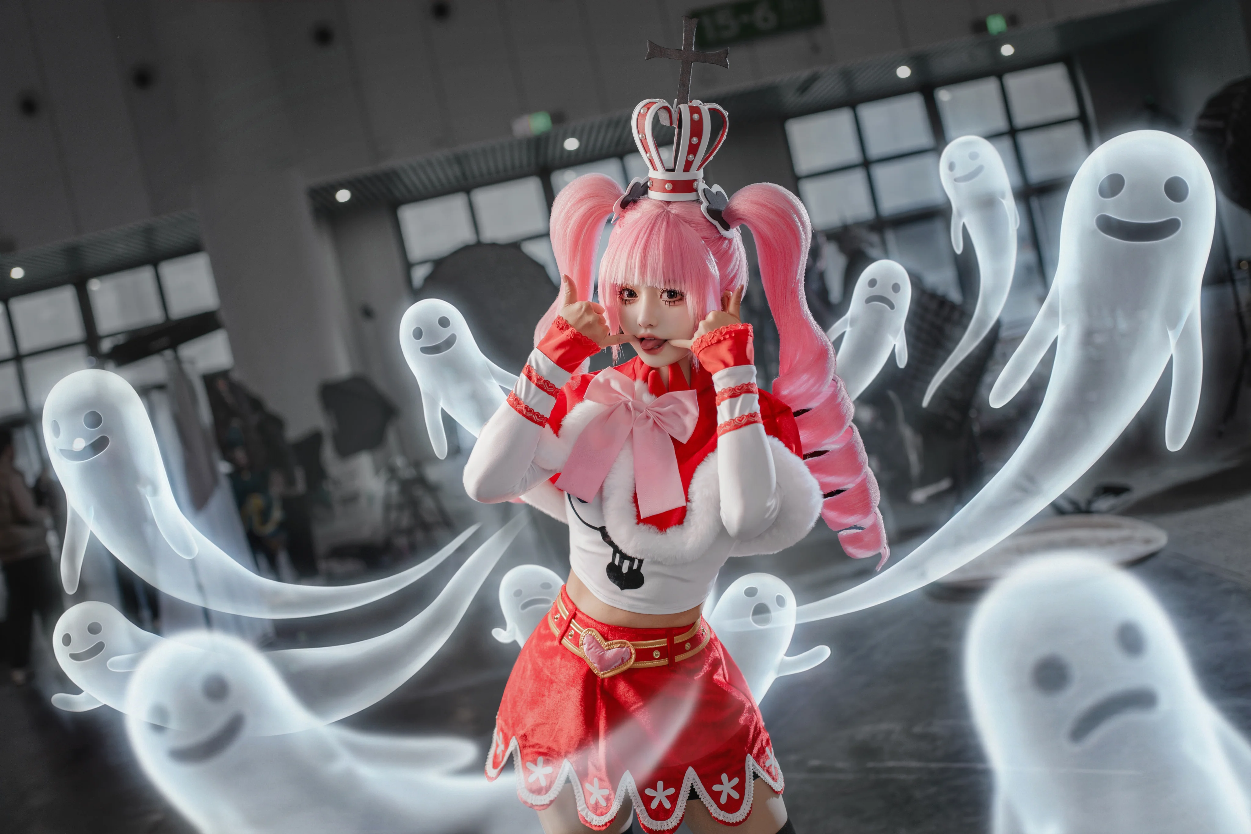 [Perona Cosplay] One Piece Princess Mononoke Anime Convention Cosplay Record - Image 4