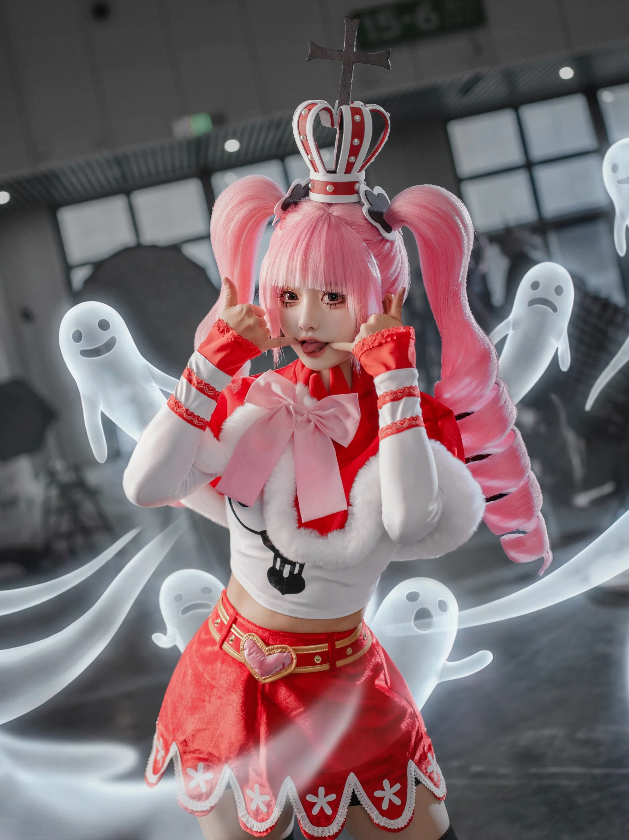 [Perona Cosplay] One Piece Princess Mononoke Anime Convention Cosplay Record - Image 5