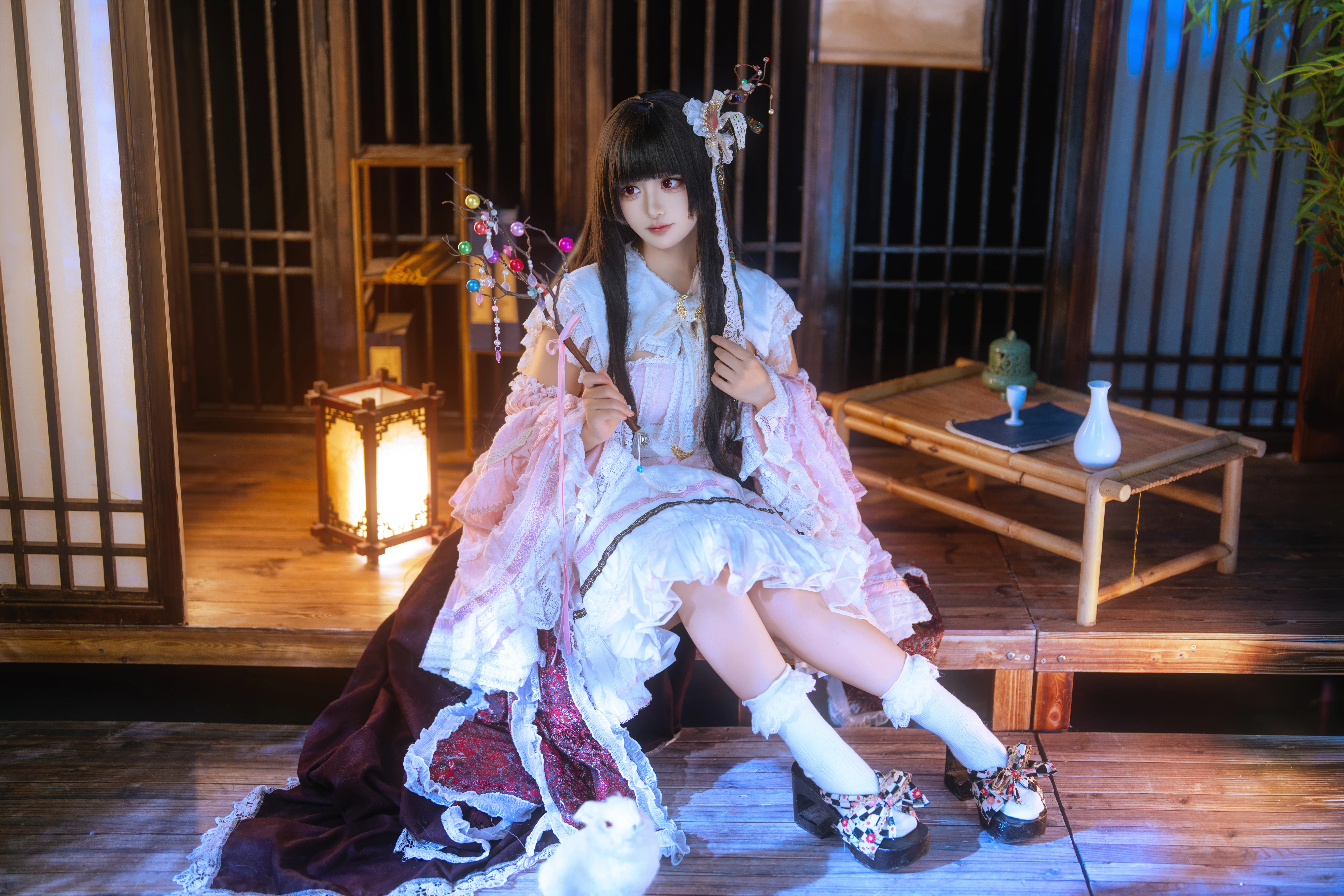 蓬萊山輝夜cos 東方project的夜色與竹林之夢 - 第 2 張