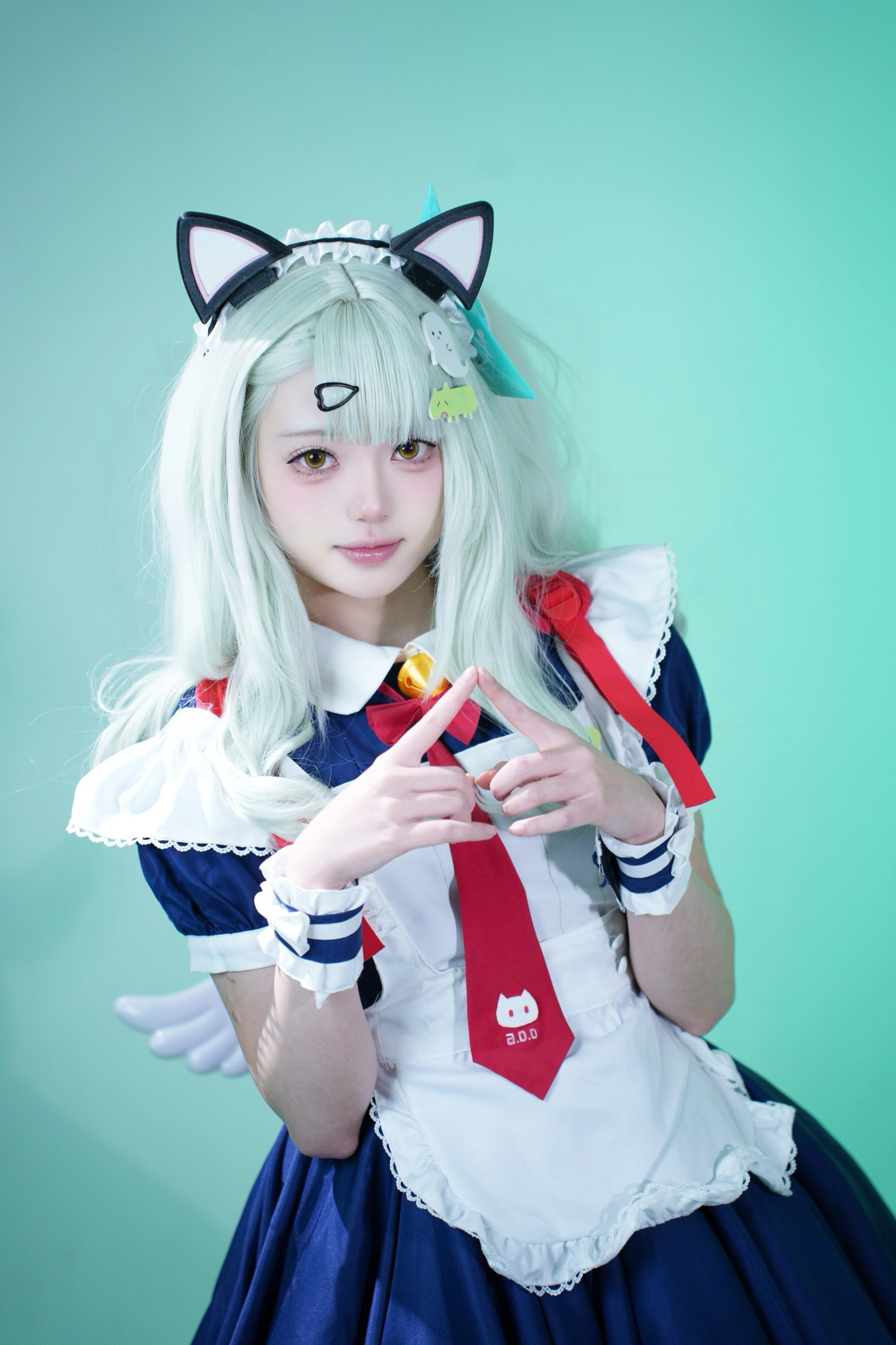 【千夏cos】绝区零萌妹穿搭与活力拍照姿势分享 - 第 3 张