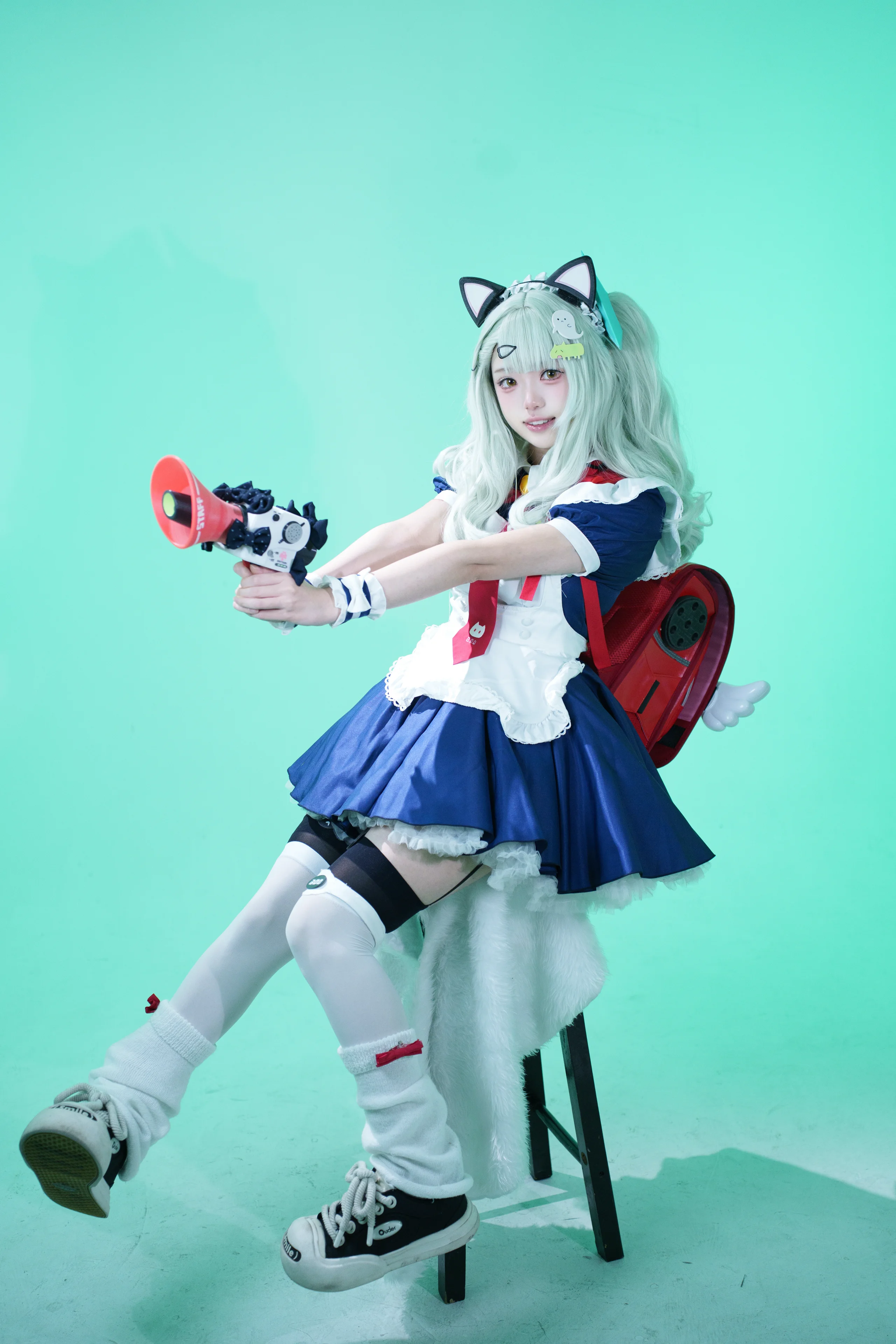 【千夏cos】绝区零萌妹穿搭与活力拍照姿势分享