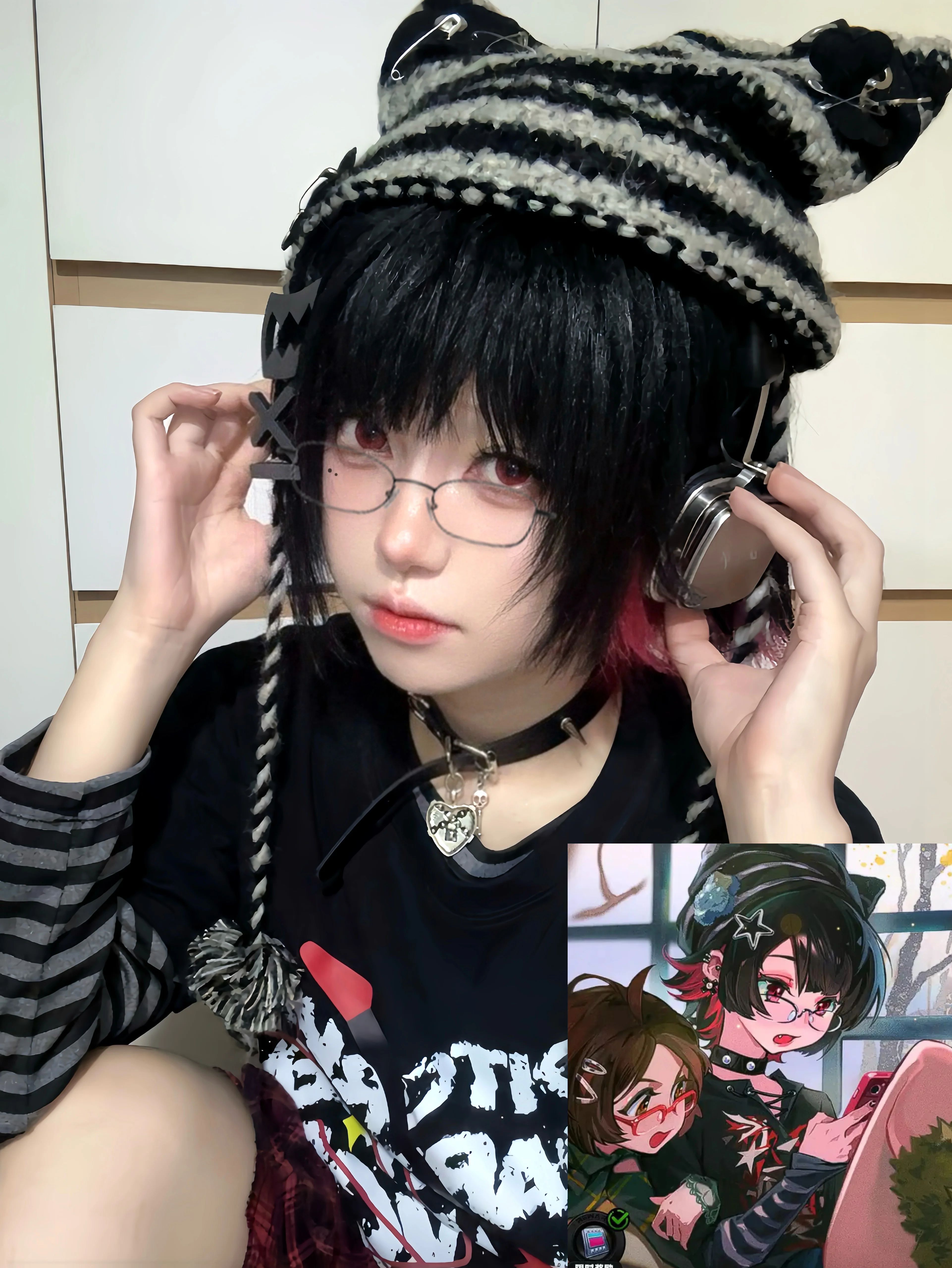 【艾莲乔cos】绝区零鲨鱼妹的日常印象服穿搭 - 第 1 张