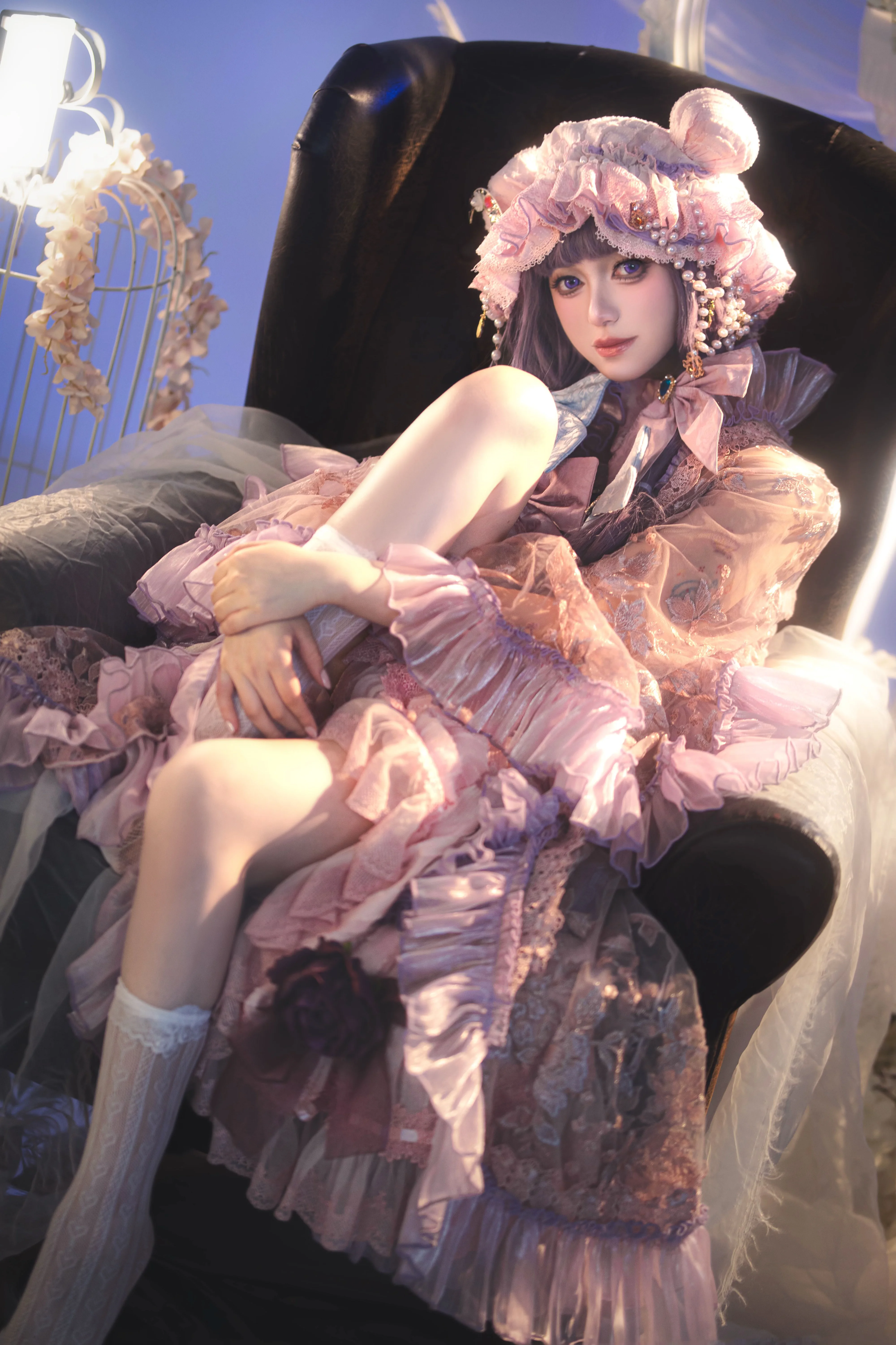 【帕秋莉cos】东方project，静谧书香与慵懒光影 - 第 1 张