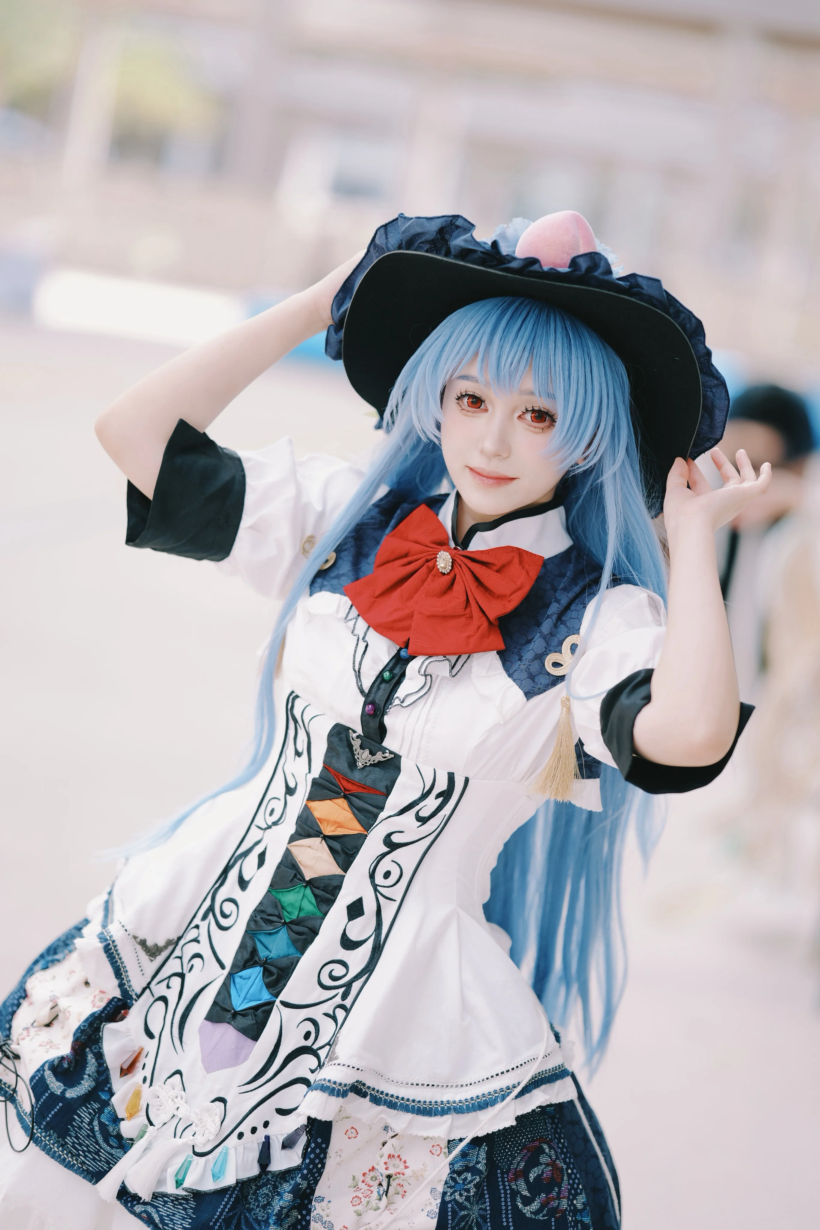 [Tenshi Hinanawi cosplay] Touhou Project: The daily photoshoot of the Master of Heaven - Image 4