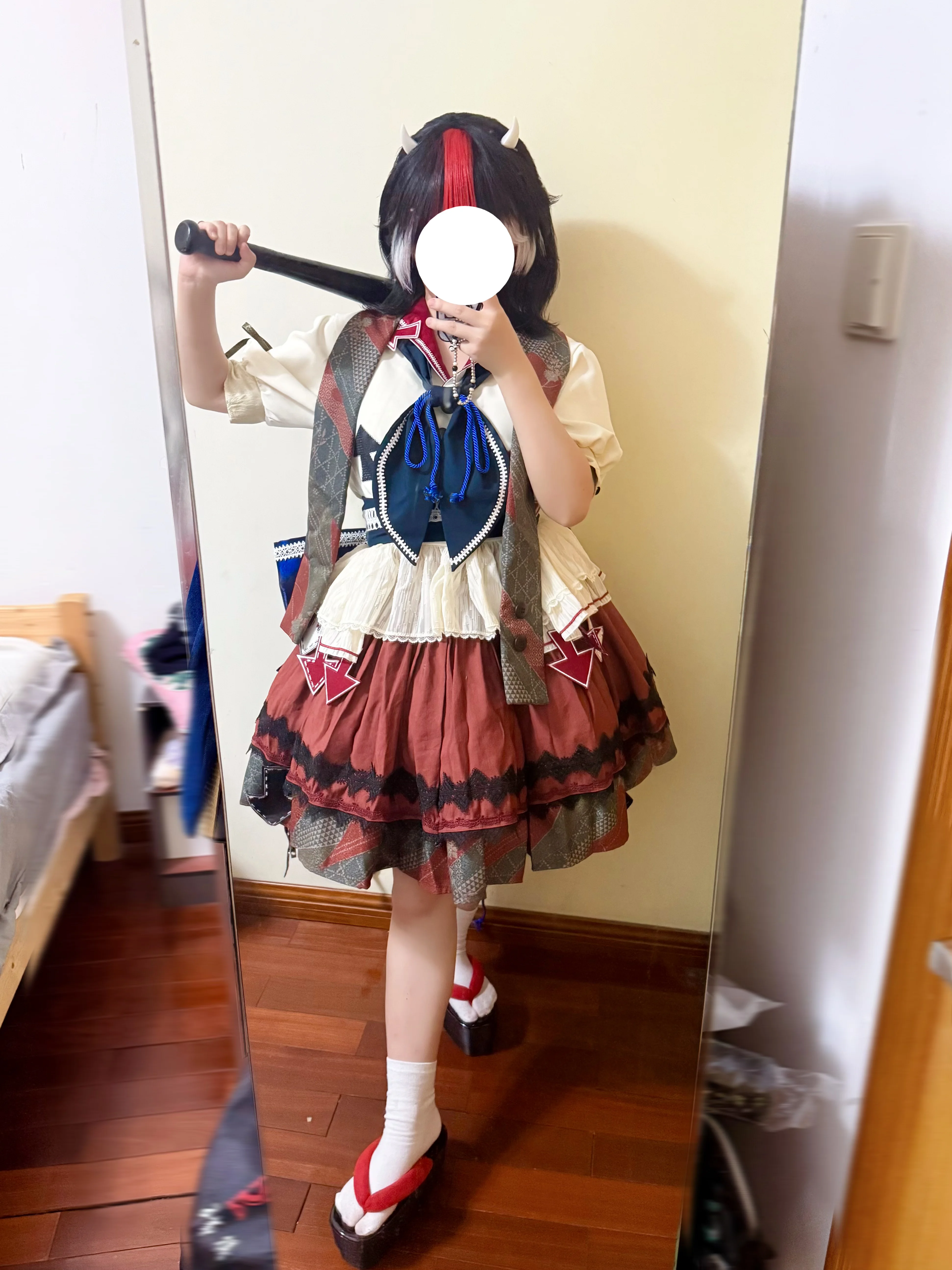 【鬼人正邪cos】东方Project天邪鬼试衣过程记录