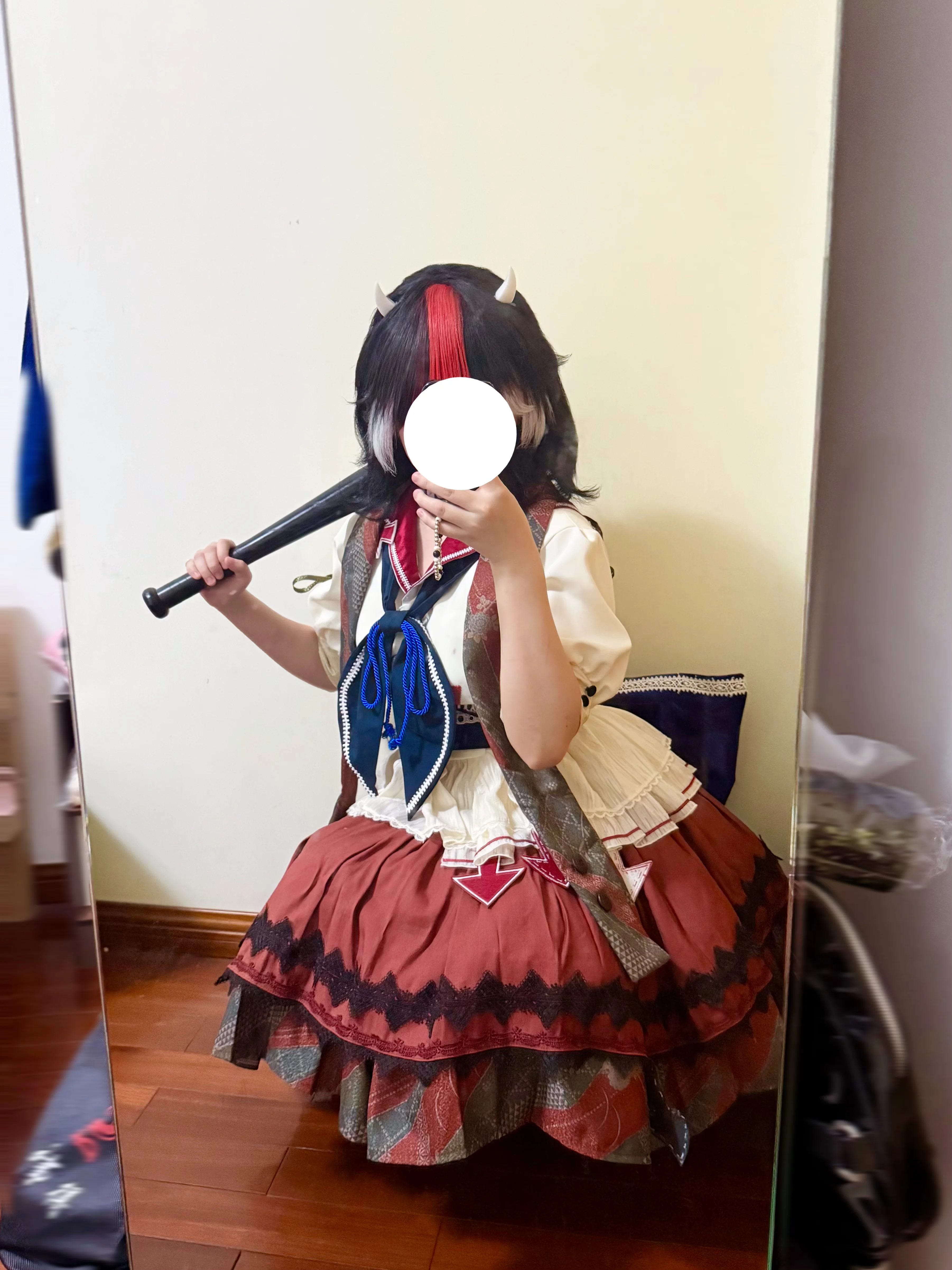 【鬼人正邪cos】东方Project天邪鬼试衣过程记录 - 第 3 张