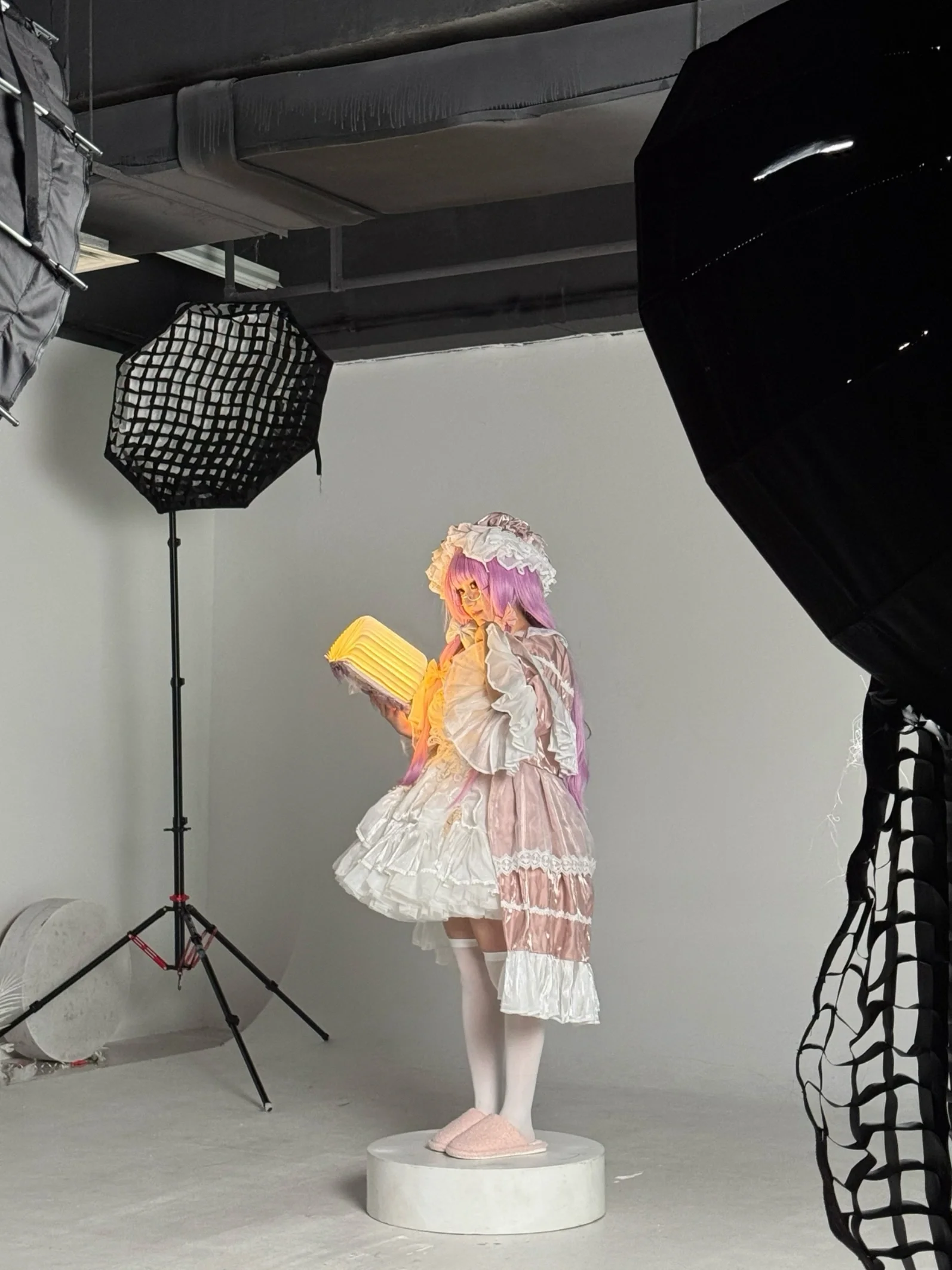 【博丽灵梦帕秋莉古明地恋cos】东方Project的国庆幕后记录