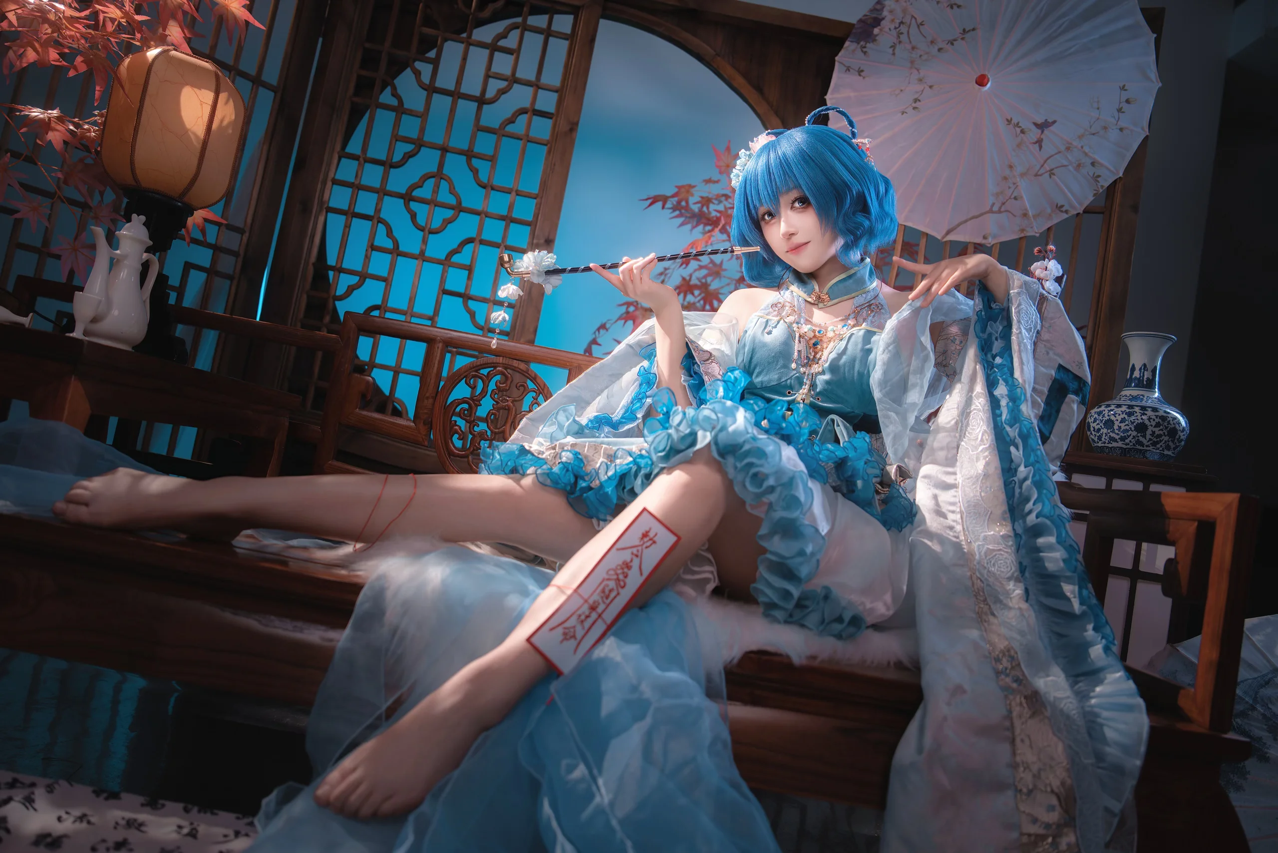【霍青娥cos】东方project的中式仙侠氛围演绎 - 第 3 张