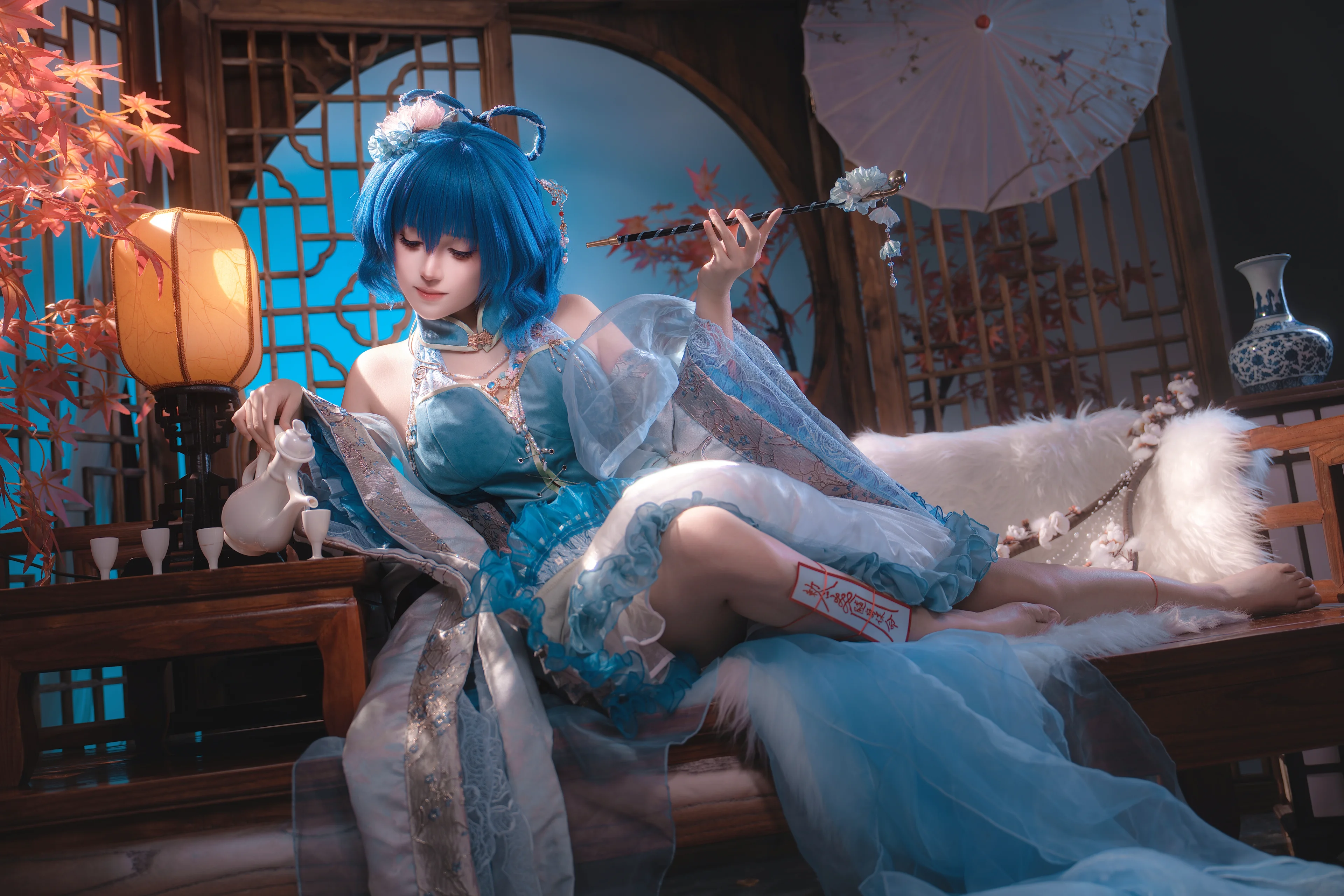 【霍青娥cos】东方project的中式仙侠氛围演绎 - 第 5 张