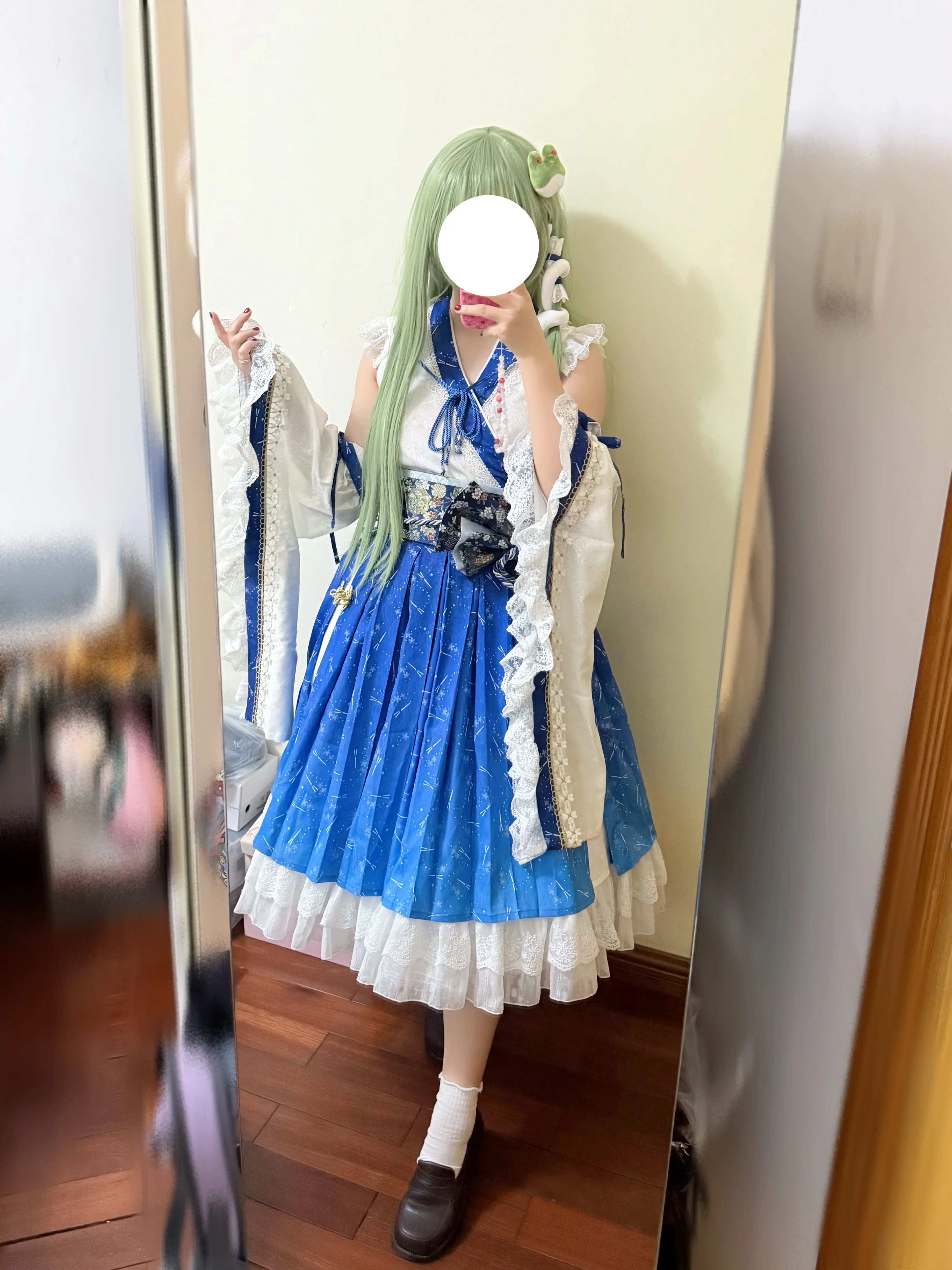 【东风谷早苗cos】东方project守矢神社巫女造型记录