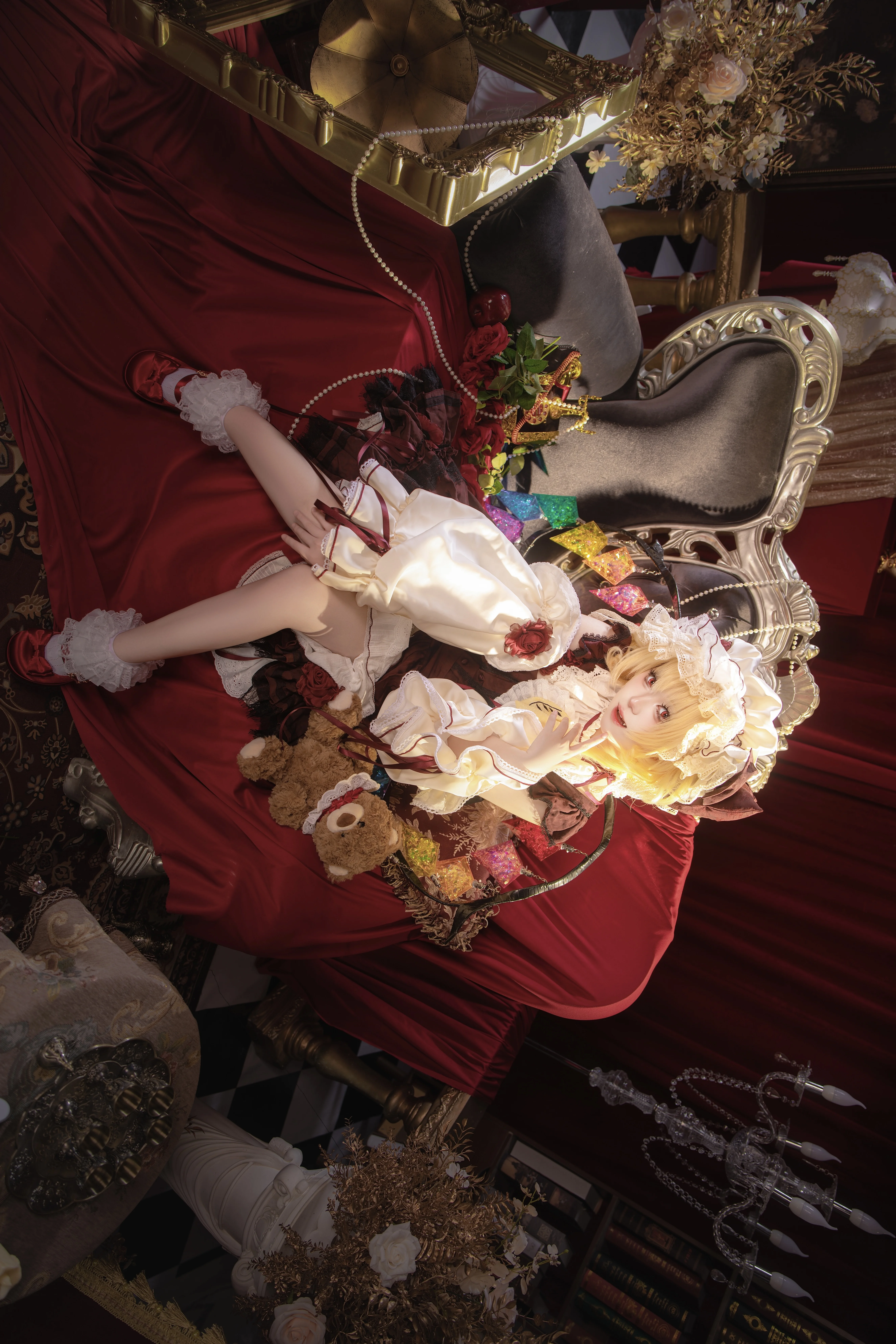 【芙兰朵露cos】东方Project，红眼金发的坏天使降临 - 第 2 张
