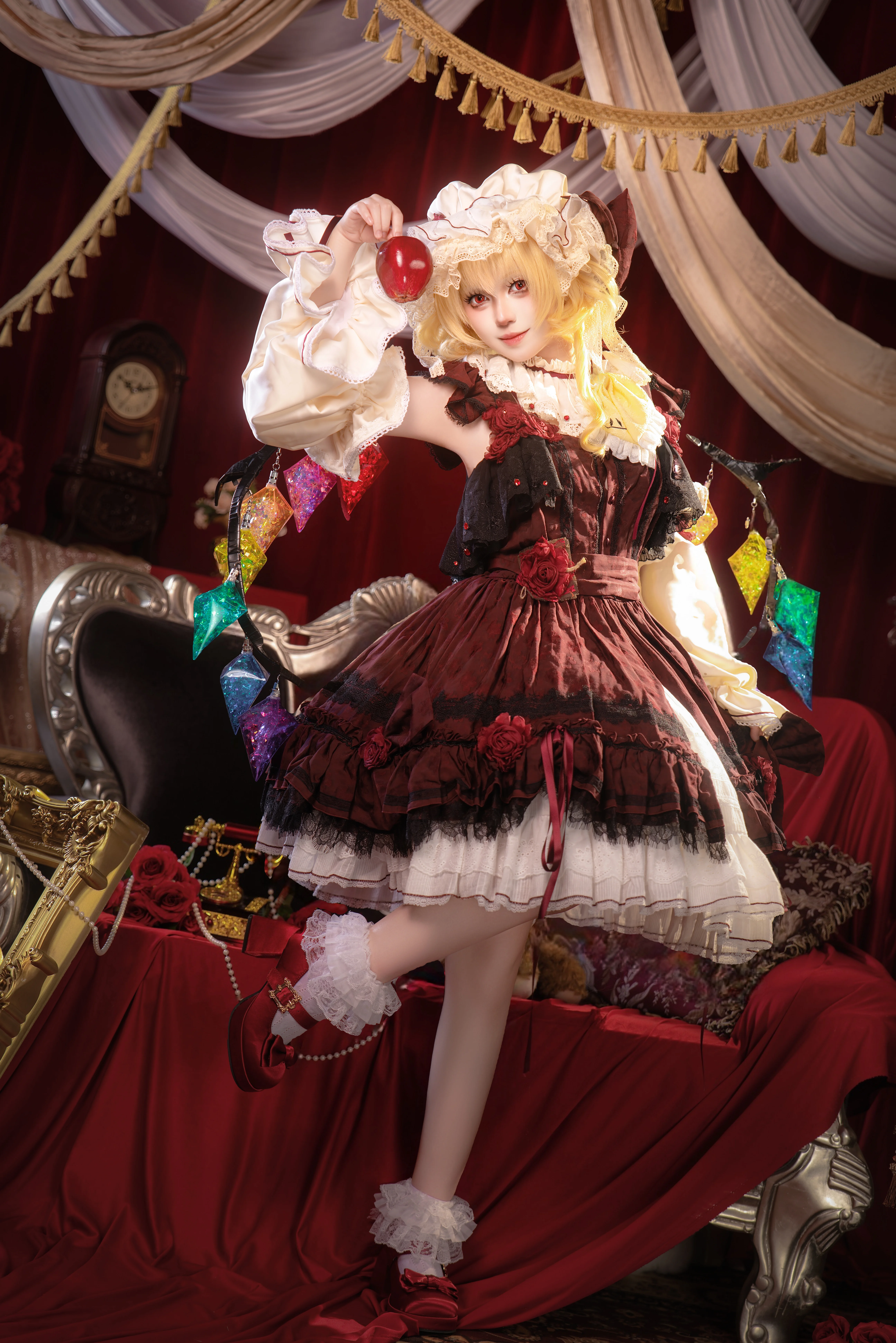 【芙兰朵露cos】东方Project，红眼金发的坏天使降临 - 第 5 张