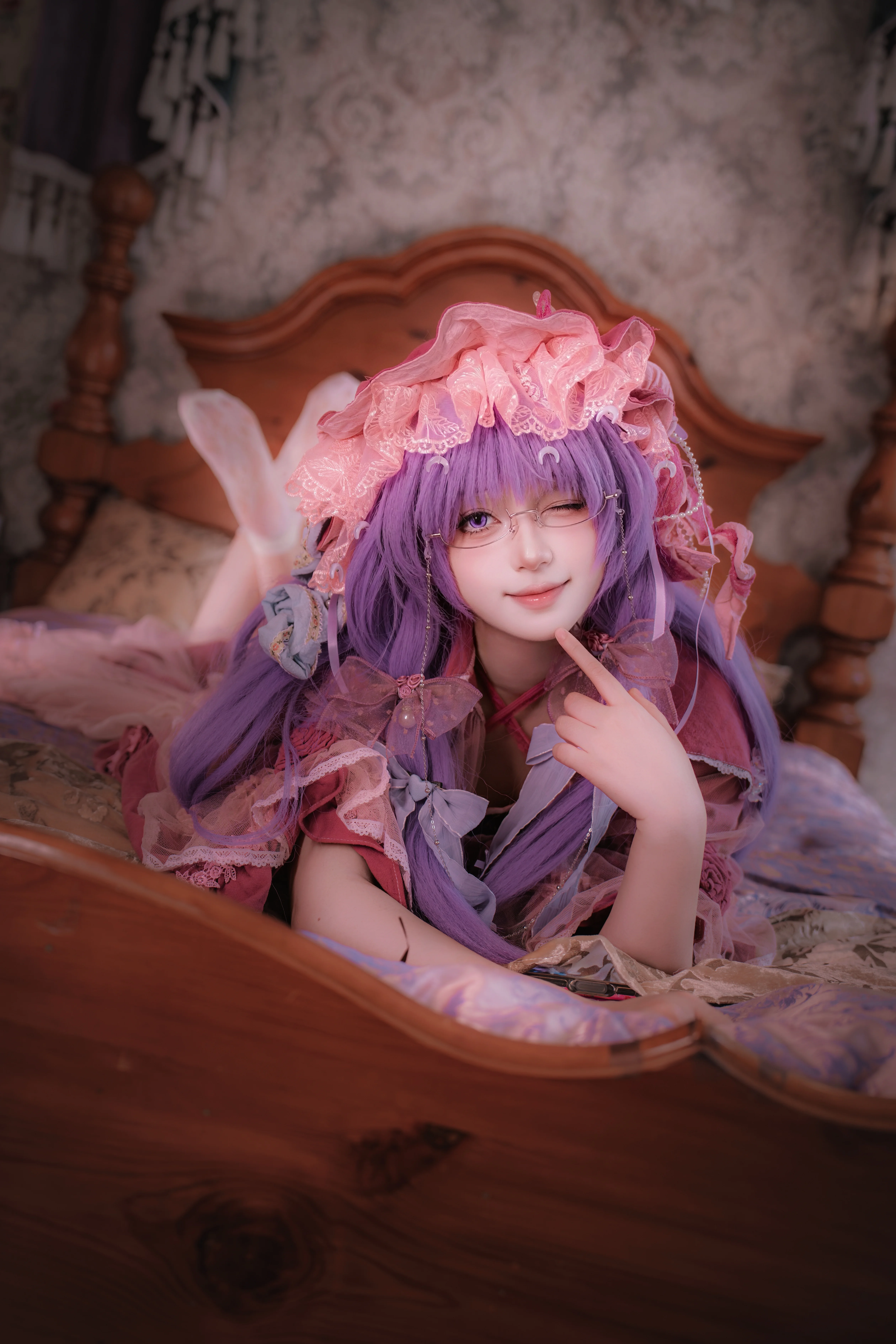【帕秋莉cos】东方Project里的静谧魔法时光 - 第 1 张