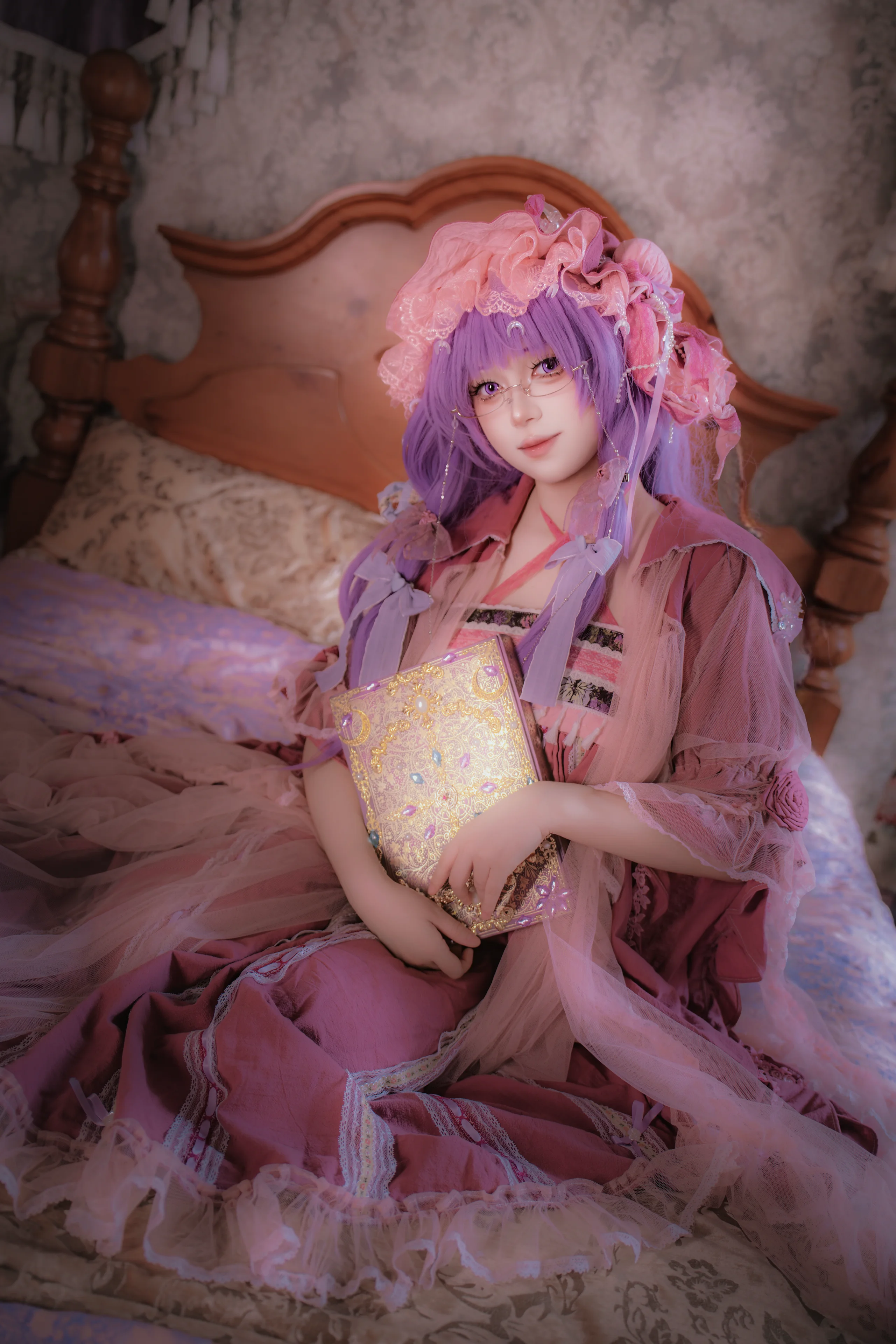 【帕秋莉cos】东方Project里的静谧魔法时光 - 第 3 张