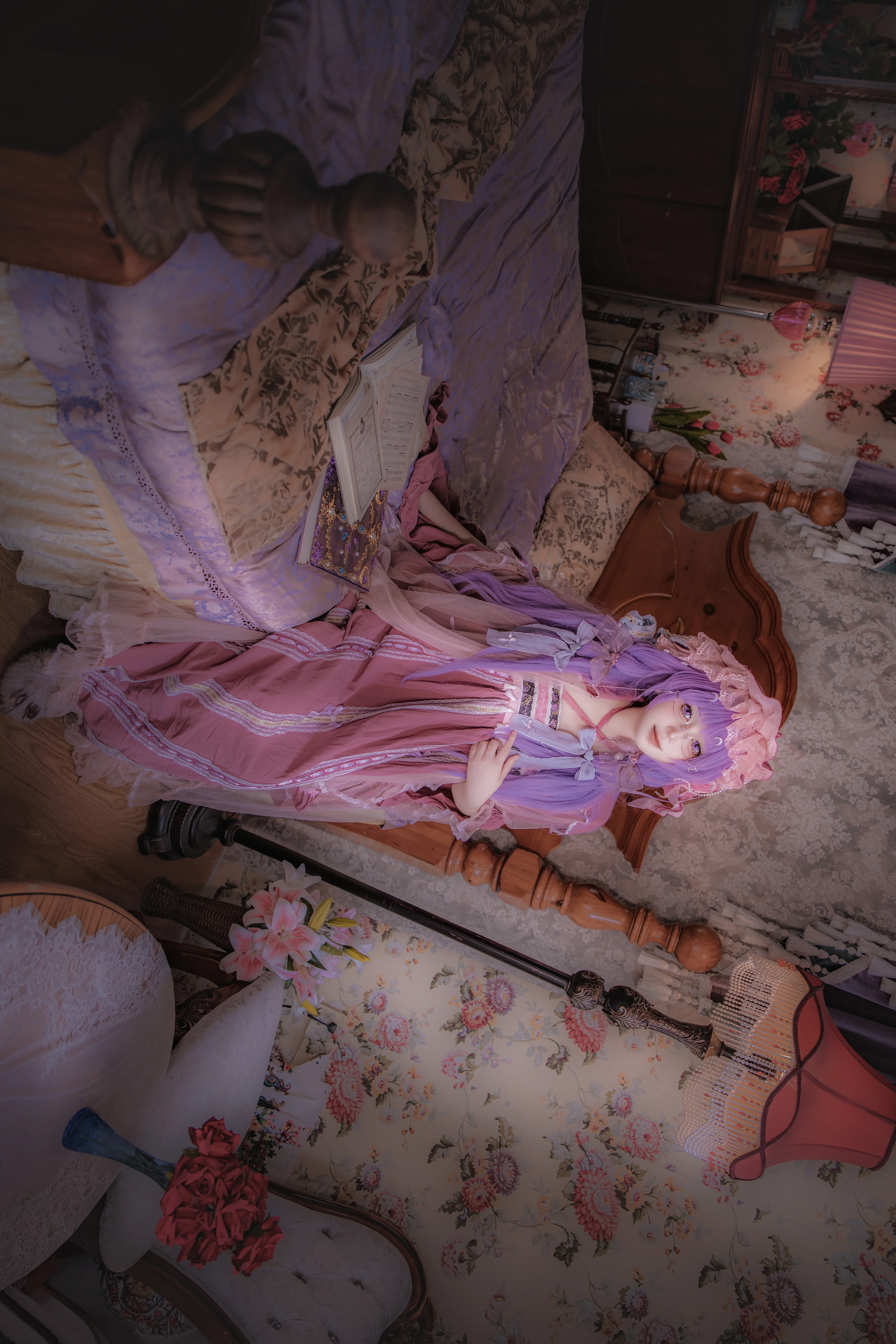 【帕秋莉cos】东方project的午后阅读时光 - 第 2 张