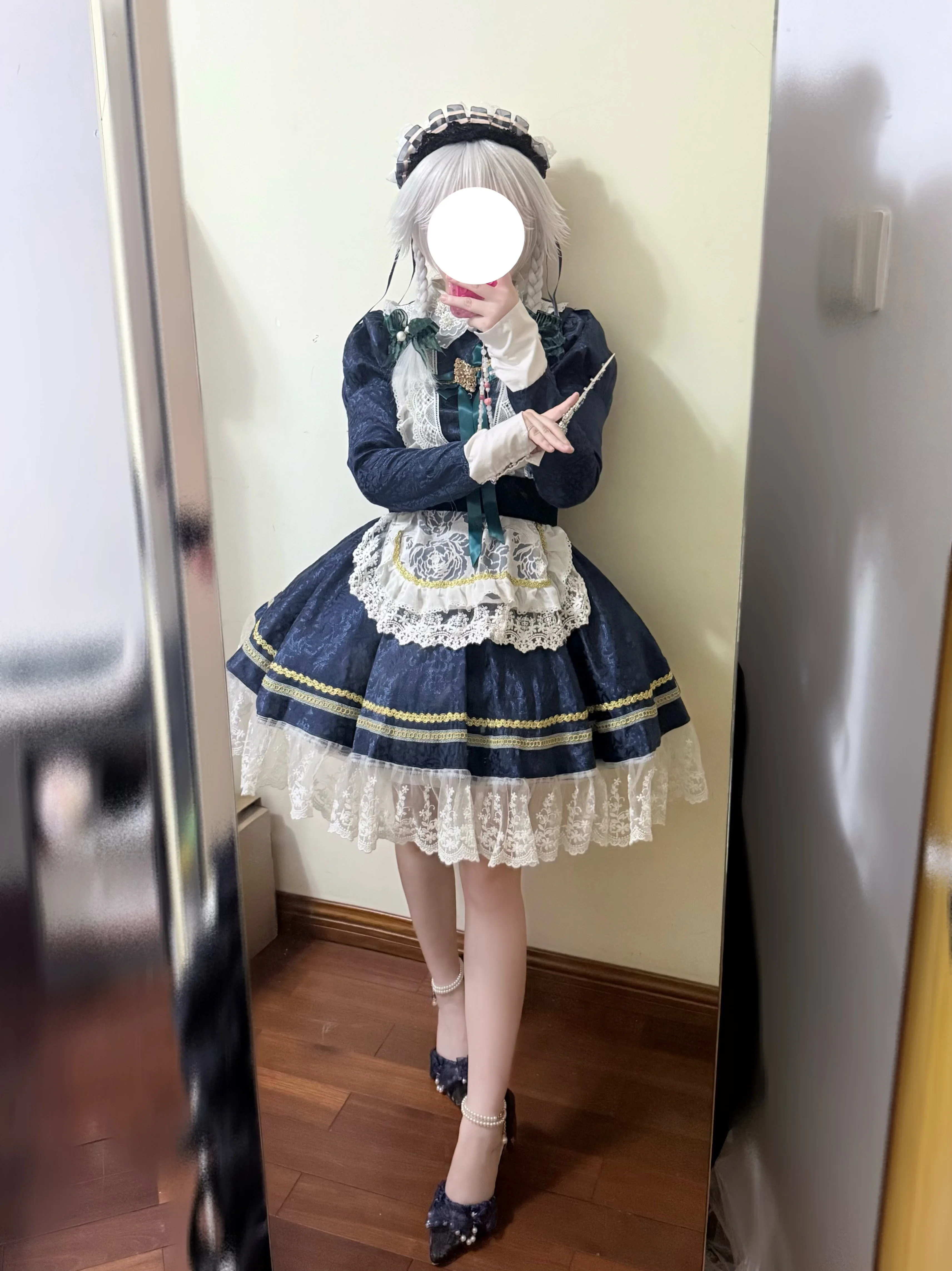 【十六夜咲夜cos】东方Project的完美潇洒女仆，试衣记录 - 第 1 张