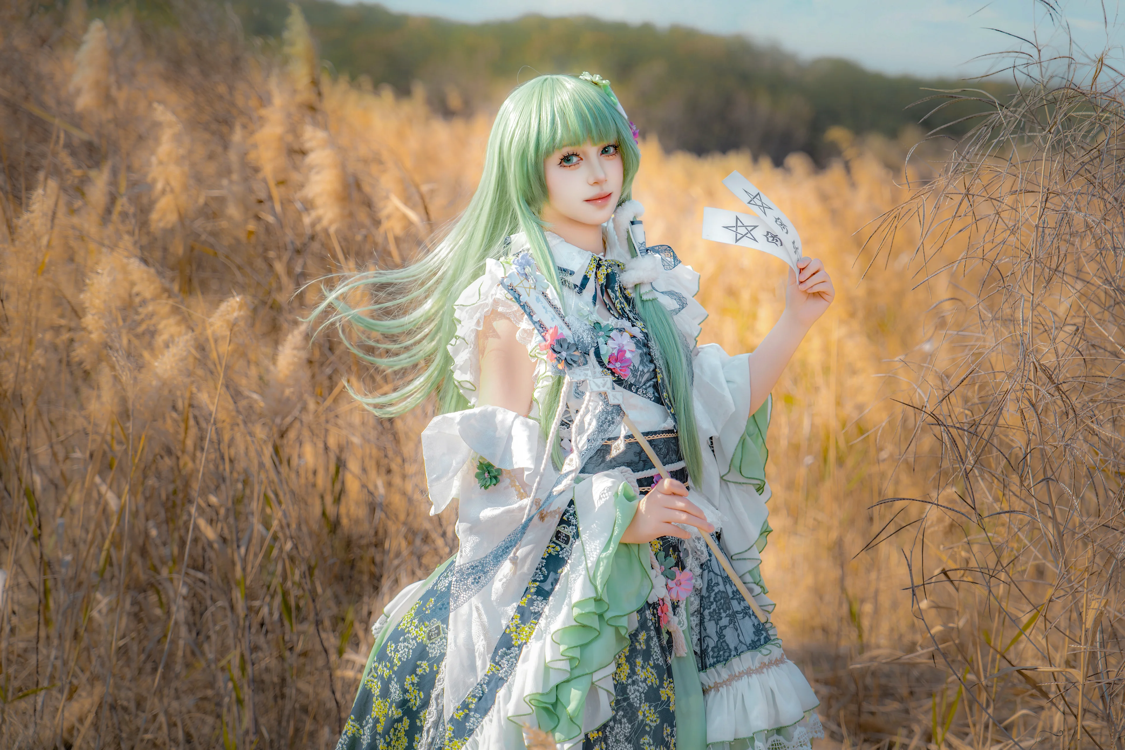【奇迹现人神cos】东方project 风吹芦苇荡的外景实录 - 第 2 张