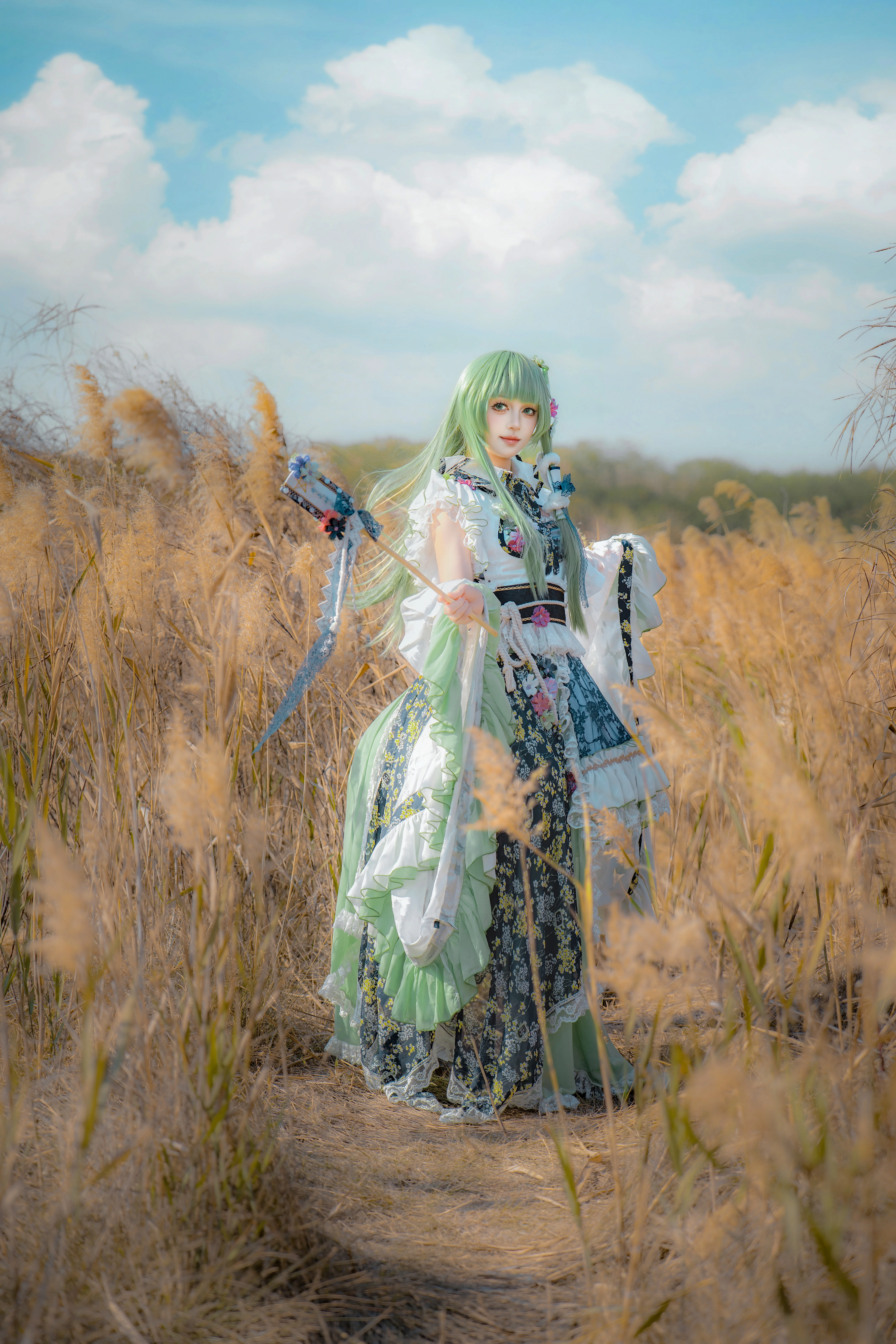 【奇迹现人神cos】东方project 风吹芦苇荡的外景实录 - 第 4 张