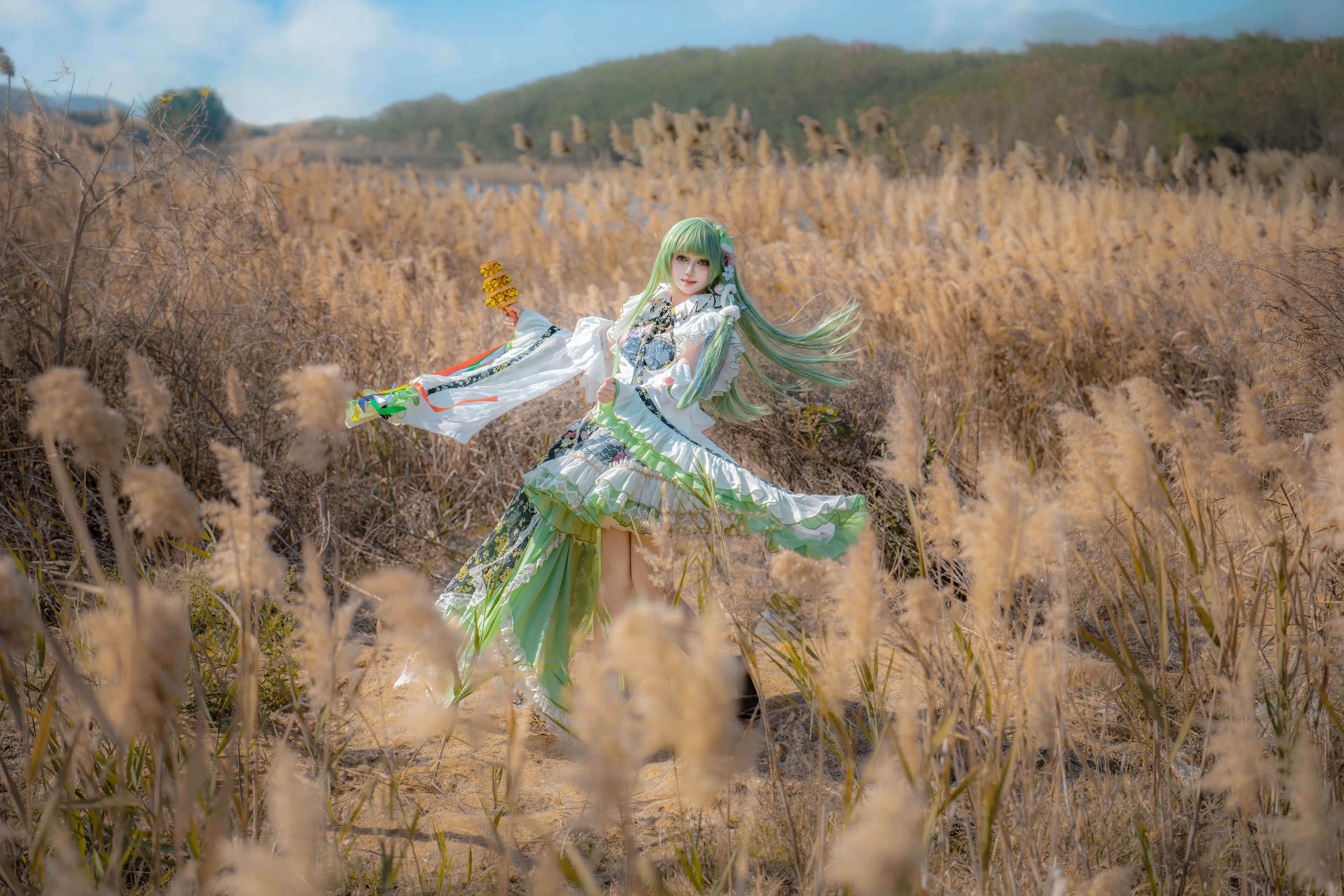 【奇迹现人神cos】东方project 风吹芦苇荡的外景实录 - 第 5 张