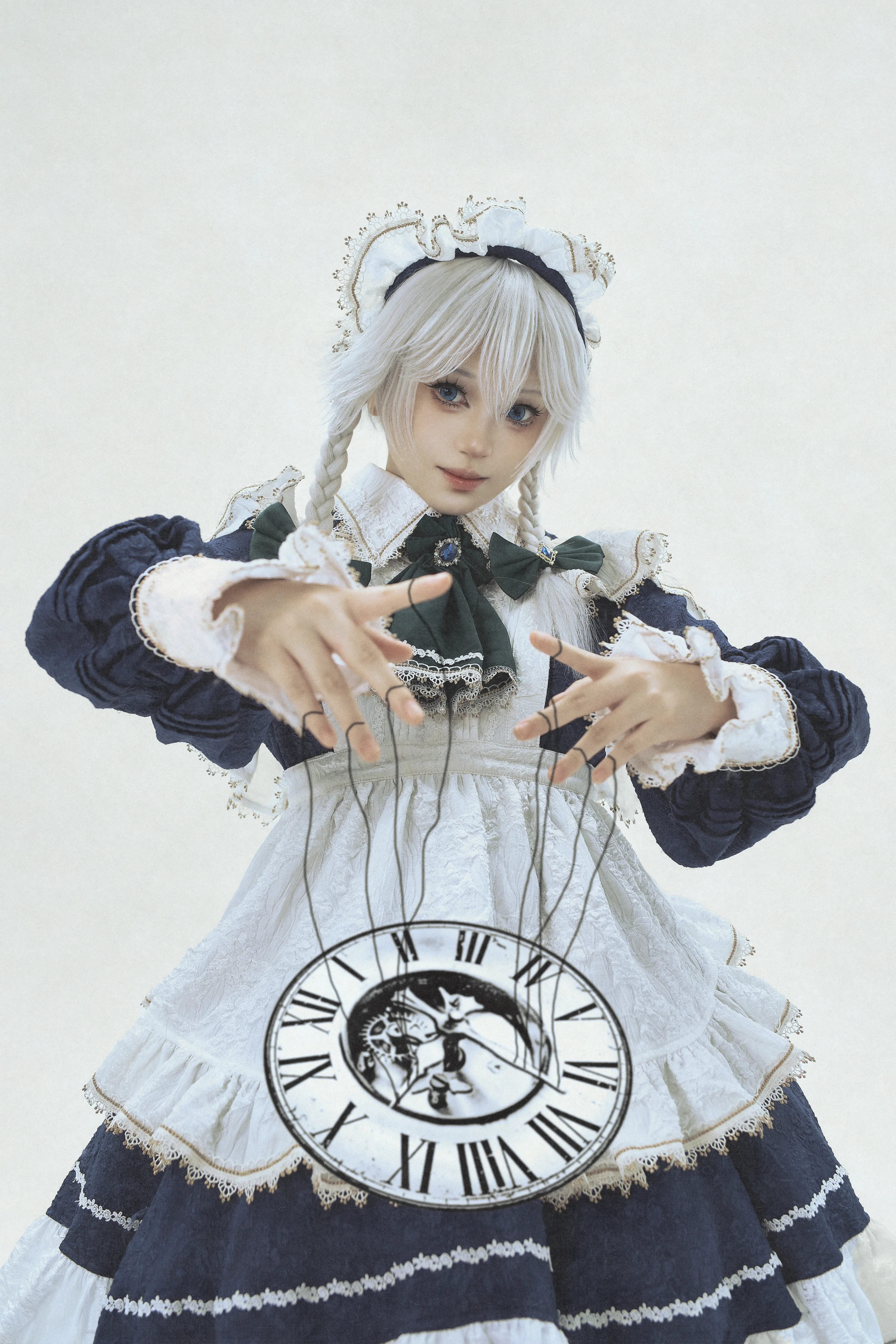 【十六夜咲夜cos】时间与银刃，红魔馆的女仆长 - 第 4 张