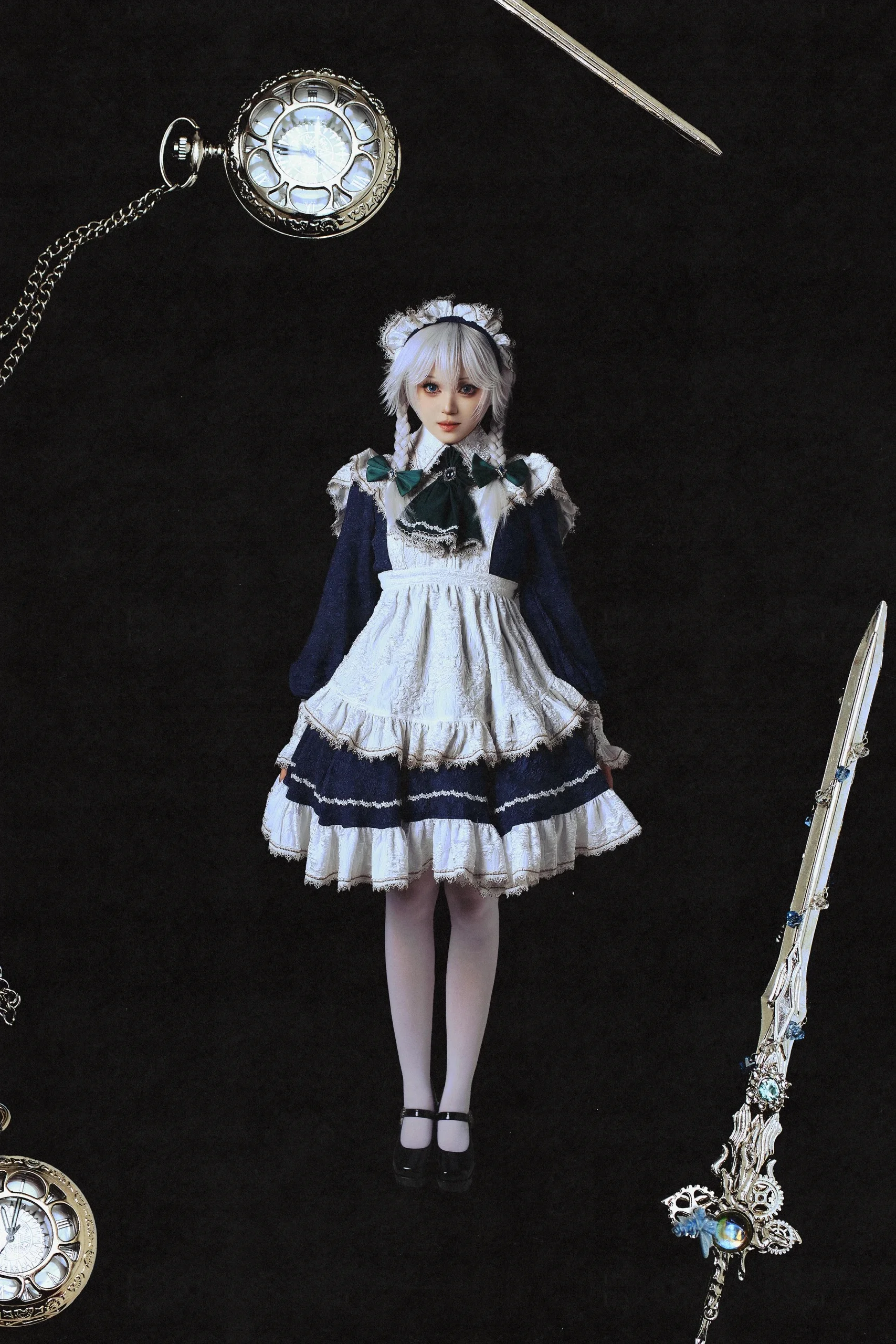 【十六夜咲夜cos】时间与银刃，红魔馆的女仆长 - 第 6 张
