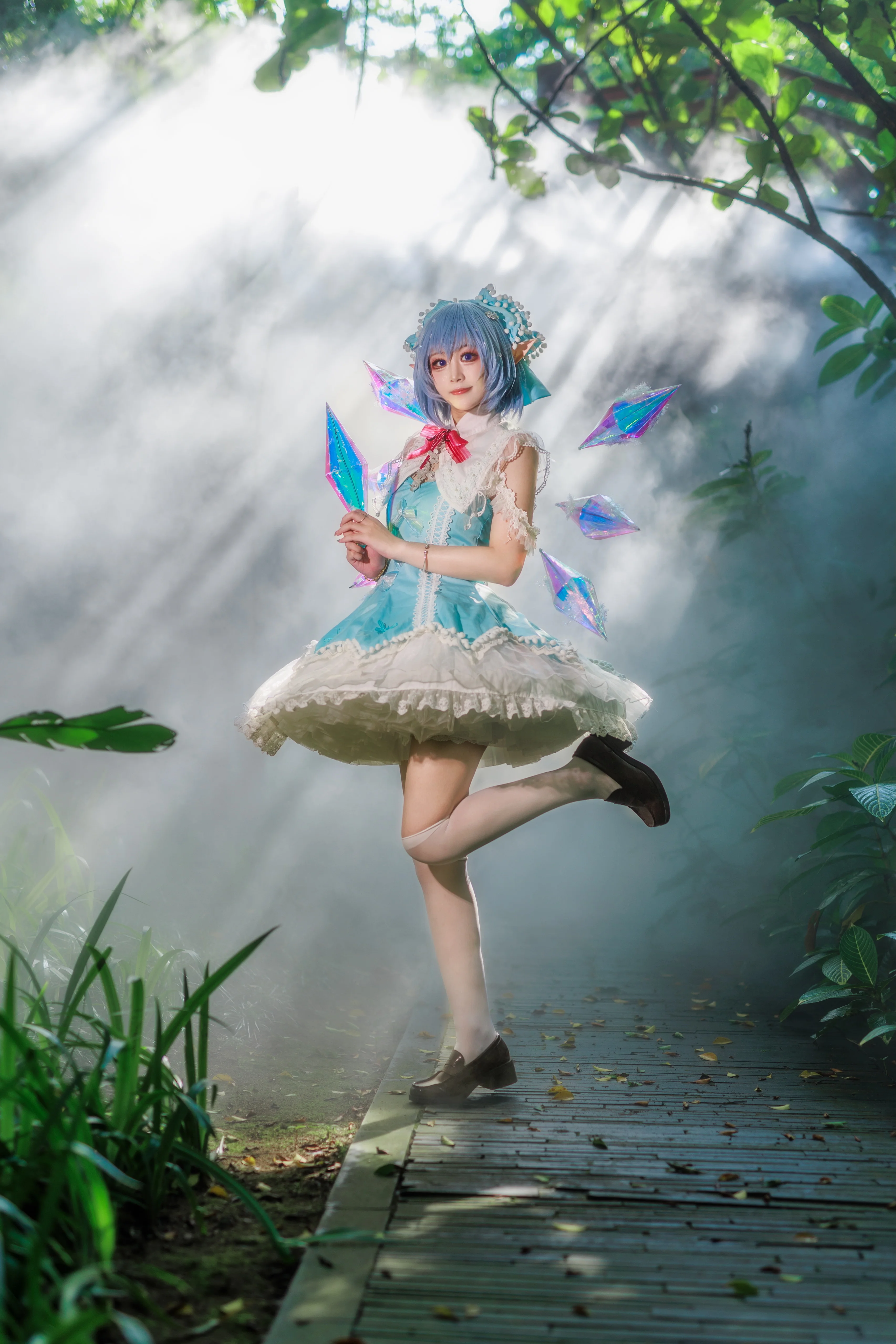 【琪露诺cos】东方project中的白雾与冰晶，异变捕捉