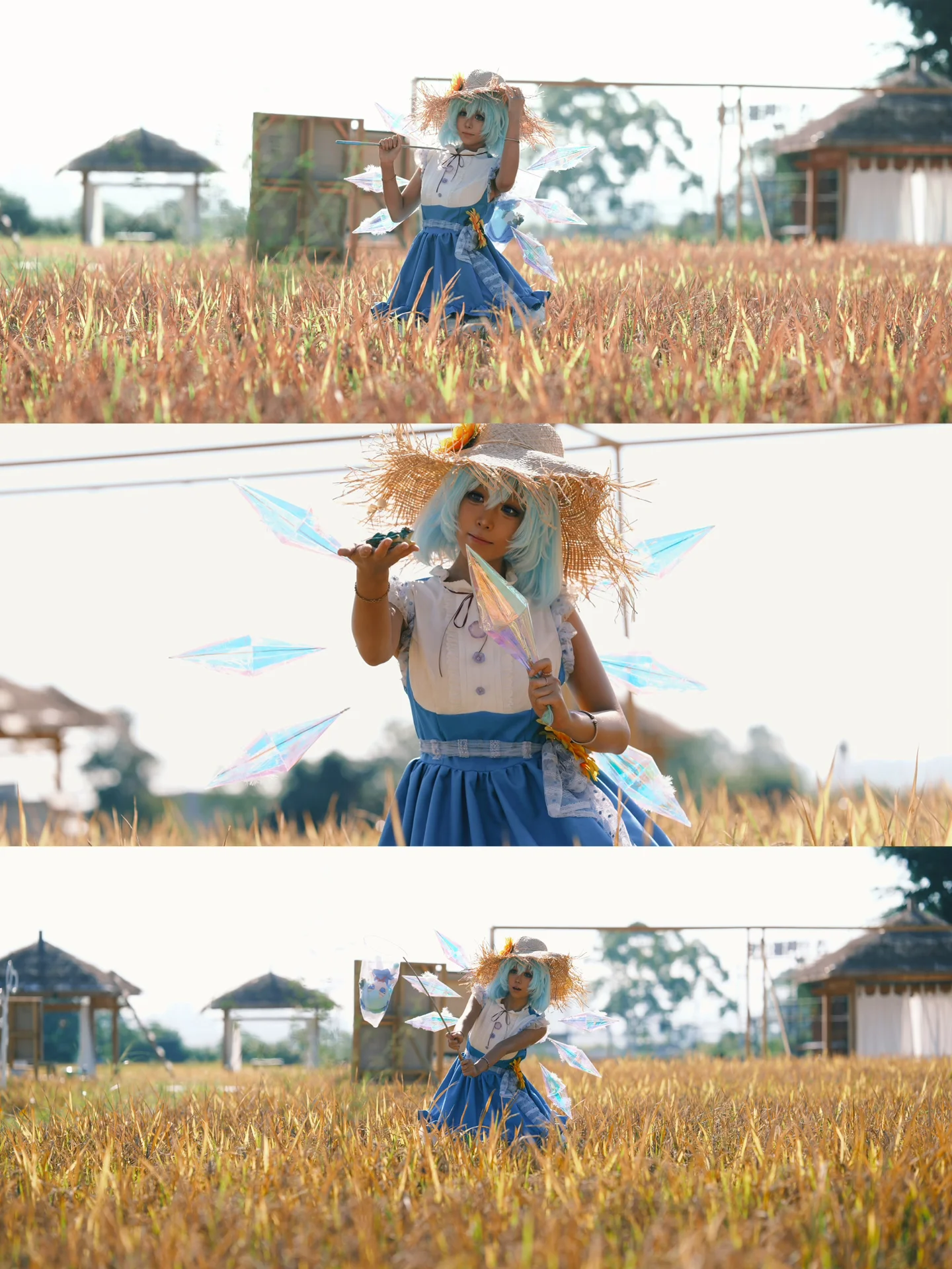 【琪露诺cos】烈日下的冰之妖精终于也扛不住阳光了 - 第 2 张