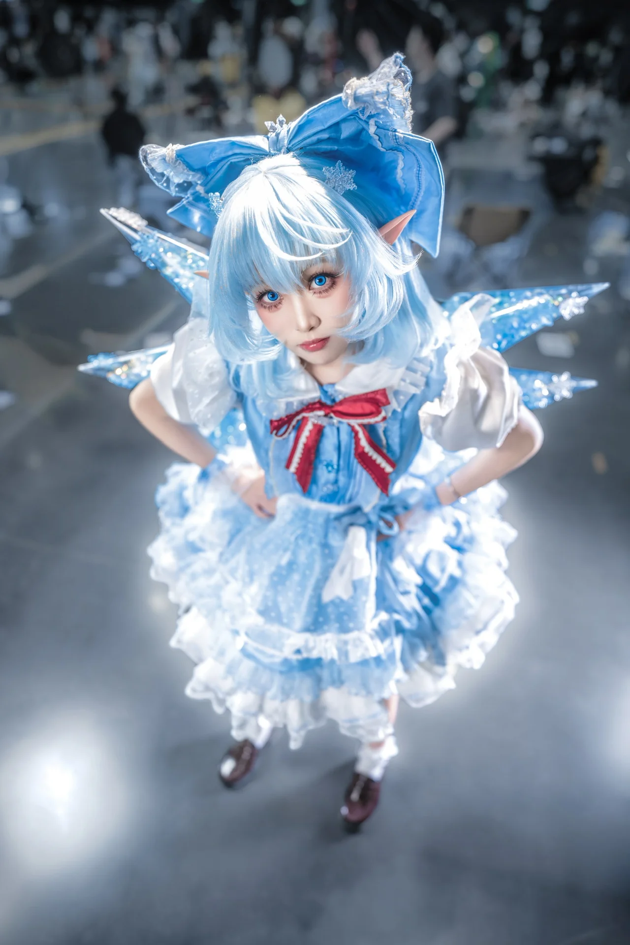 【琪露诺cos】东方project冰之妖精展子现场场照记录 - 第 1 张