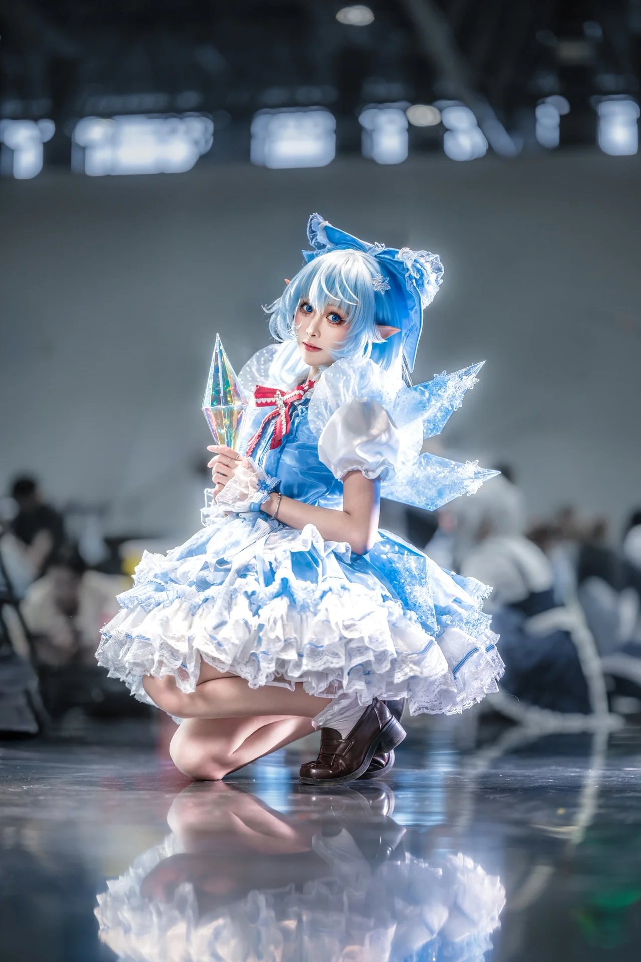 【琪露诺cos】东方project冰之妖精展子现场场照记录 - 第 2 张