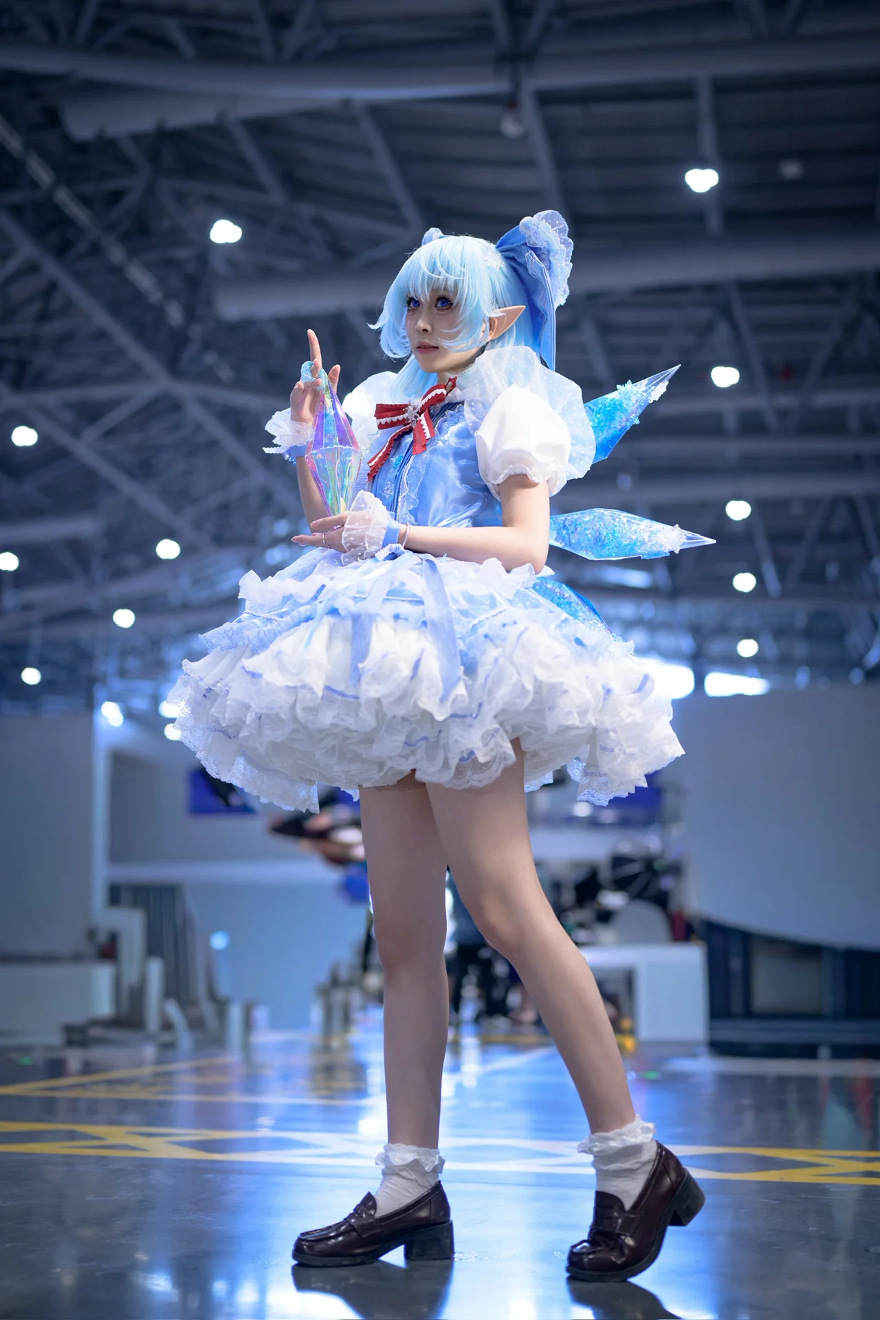 【琪露诺cos】东方project冰之妖精展子现场场照记录 - 第 4 张