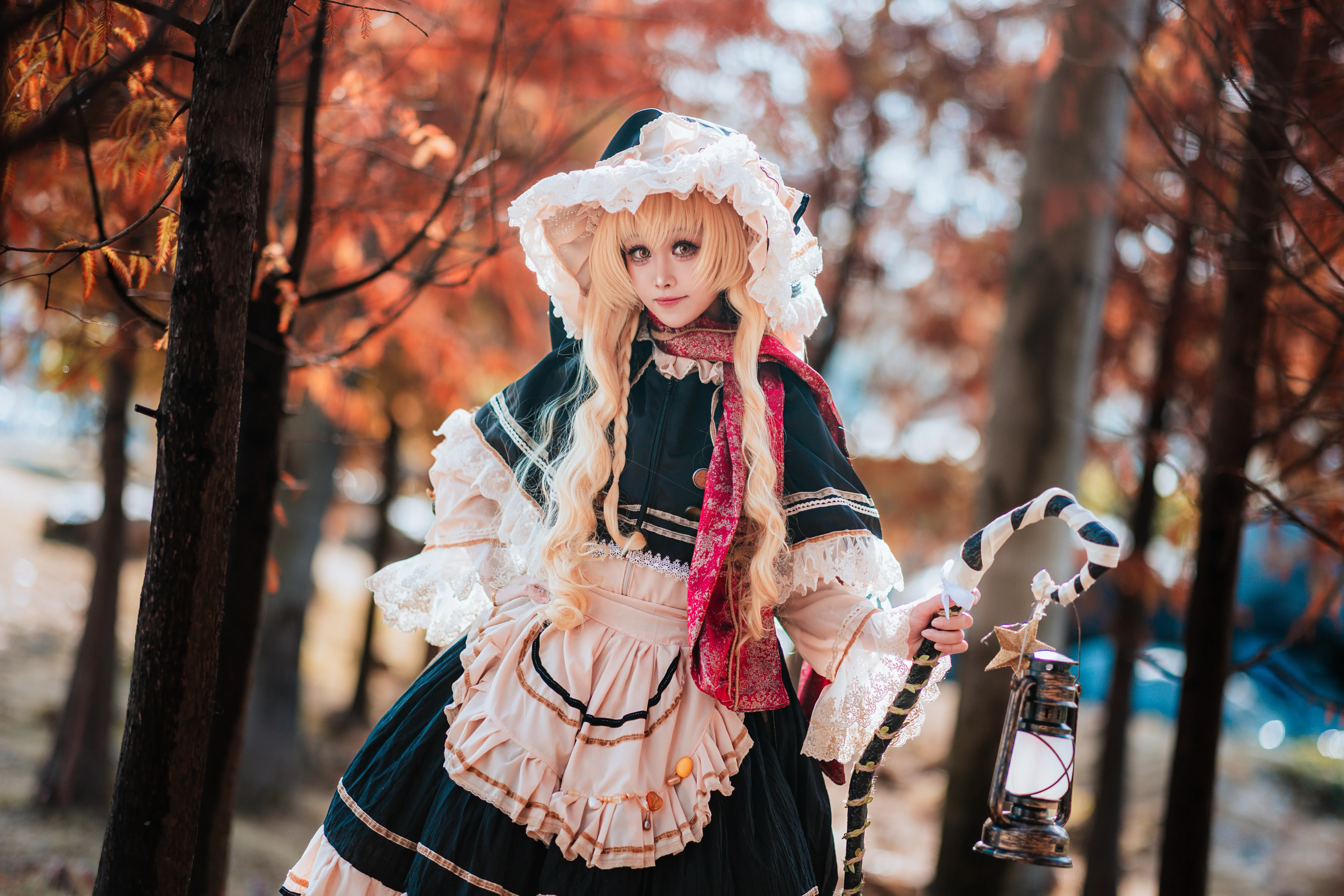【雾雨魔理沙cos】落羽杉林中的魔法使 - 第 9 张