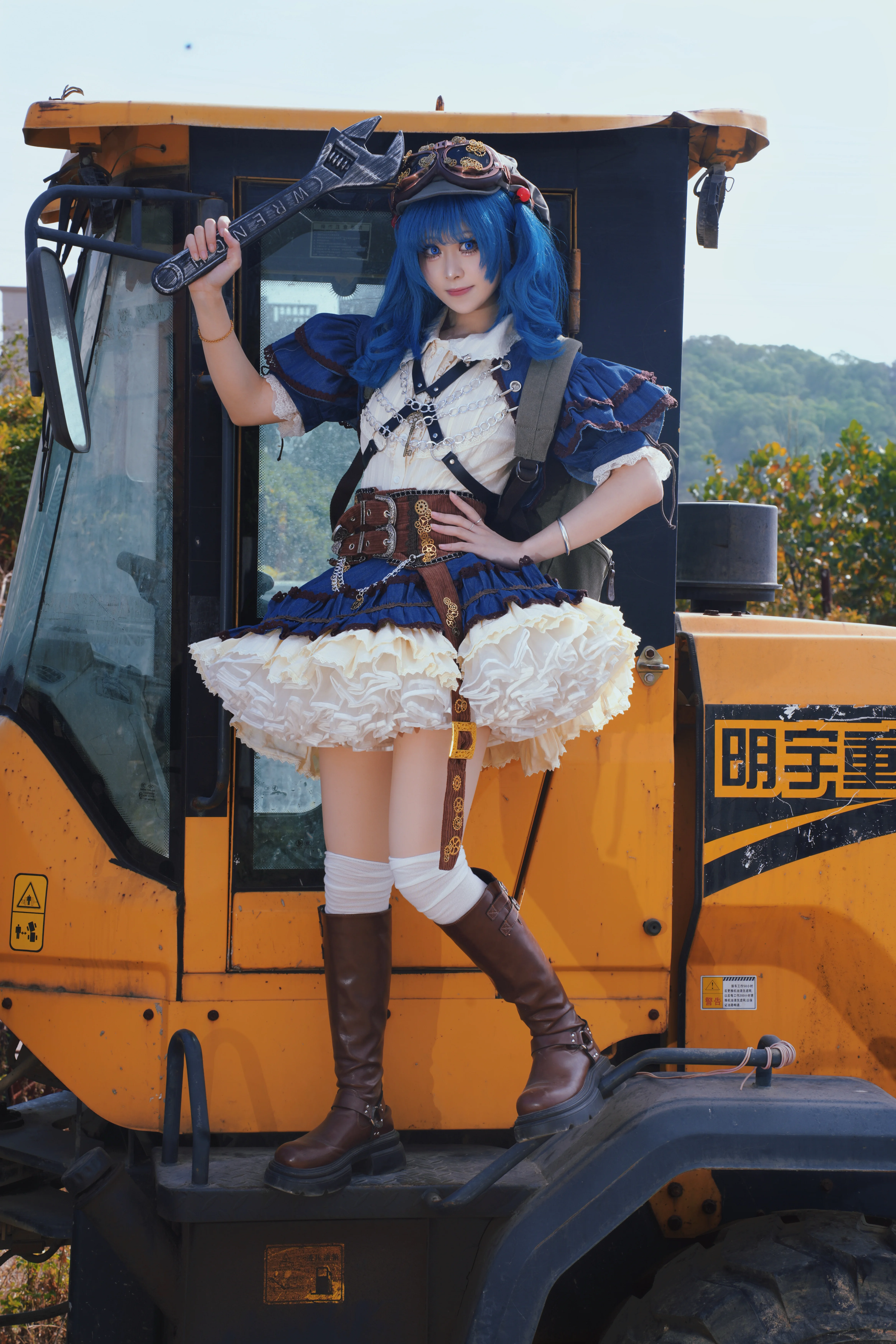 【河城荷取cos】化身东方Project河童重工硬核出工 - 第 2 张