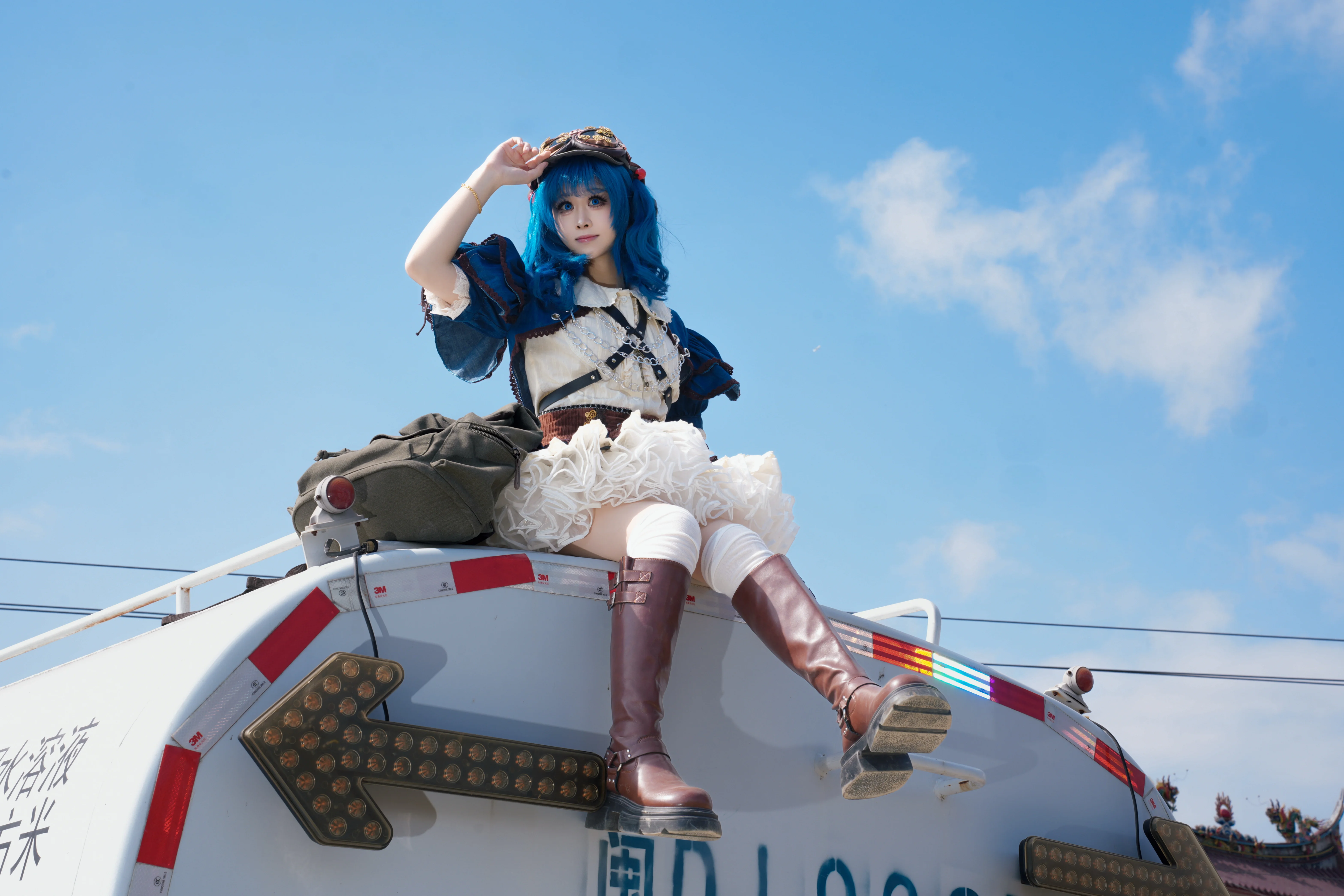 【河城荷取cos】化身东方Project河童重工硬核出工 - 第 5 张