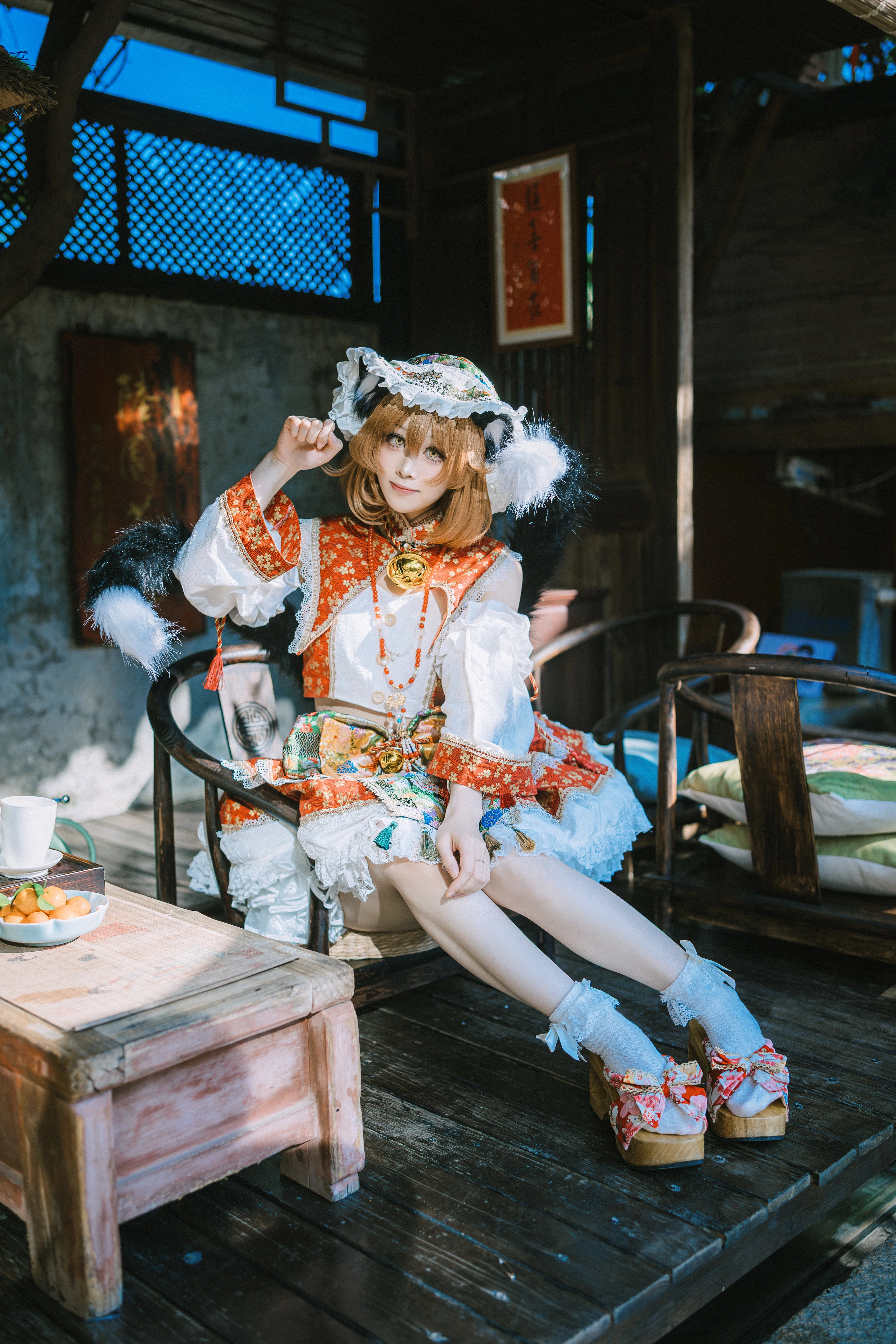 【八云橙cos】东方Project的悠闲午后，阳光与木屋都恰好 - 第 7 张