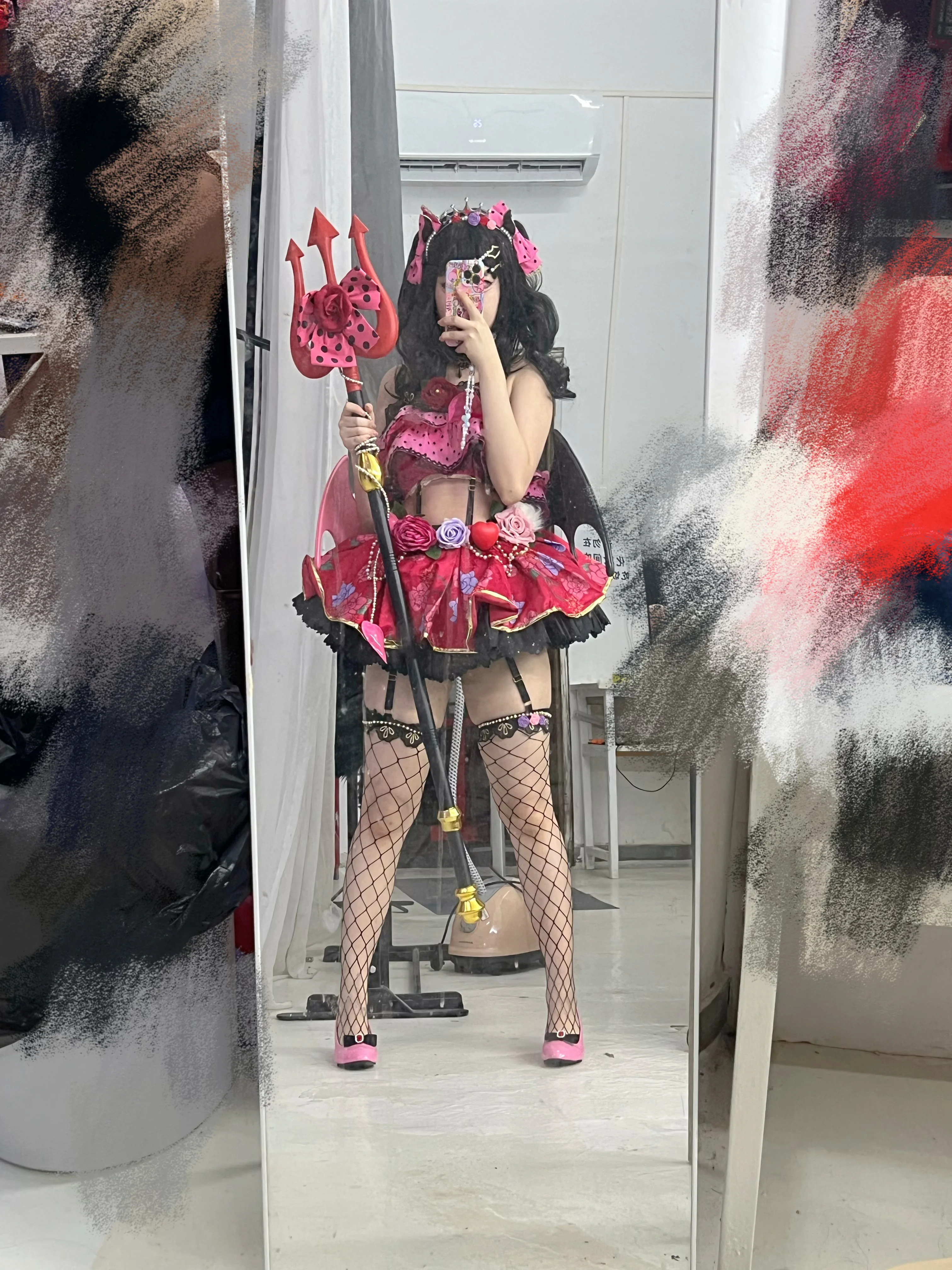 【矢泽妮可cos】Love Live! 中的粉黑波点傲娇偶像 - 第 1 张