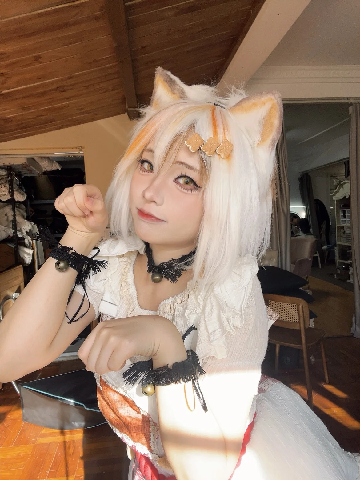 【豪德寺三花cos】东方project招财猫，午后的温暖阳光让一切鲜活起来 - 第 1 张