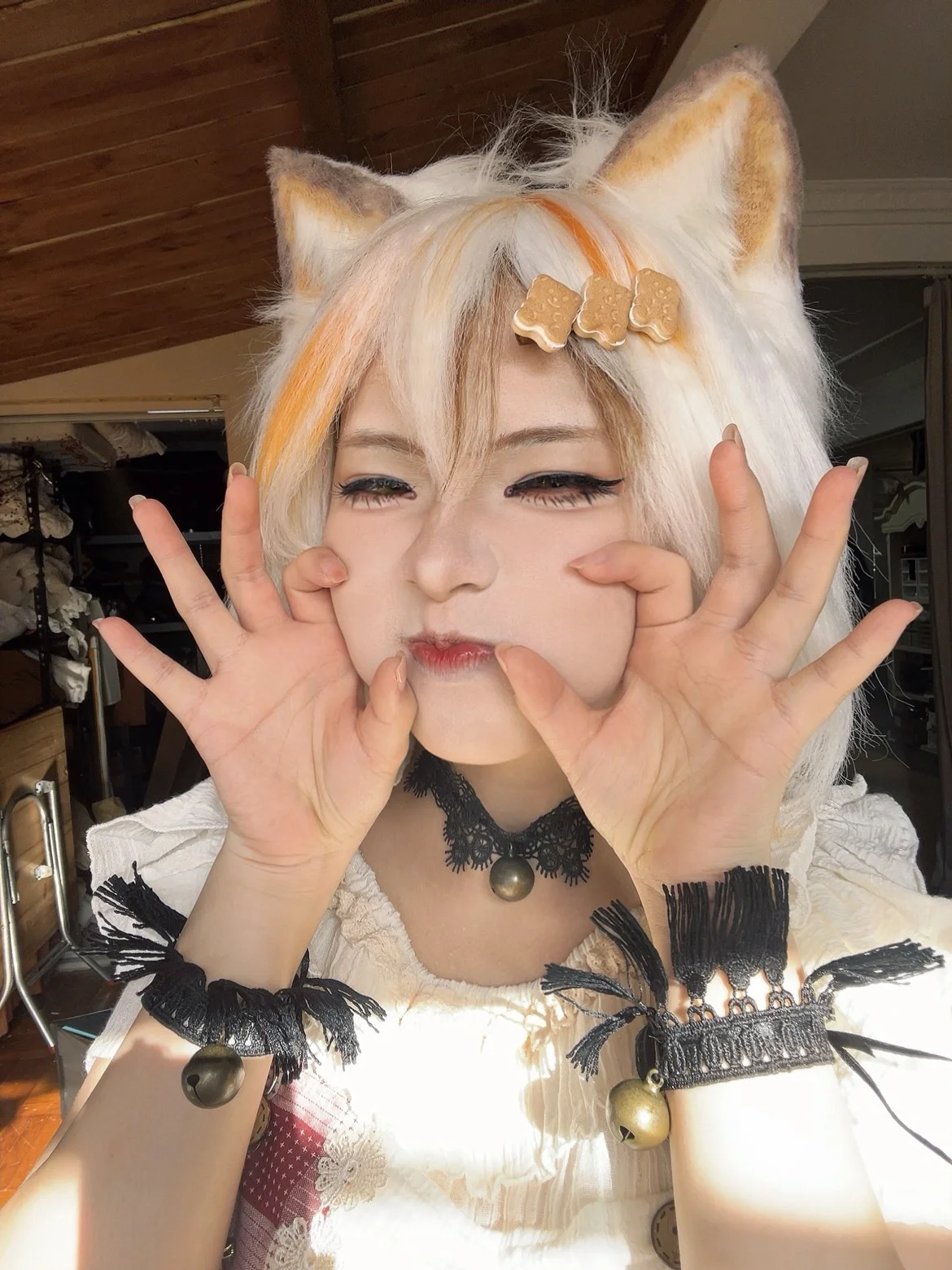 【豪德寺三花cos】东方project招财猫，午后的温暖阳光让一切鲜活起来 - 第 3 张
