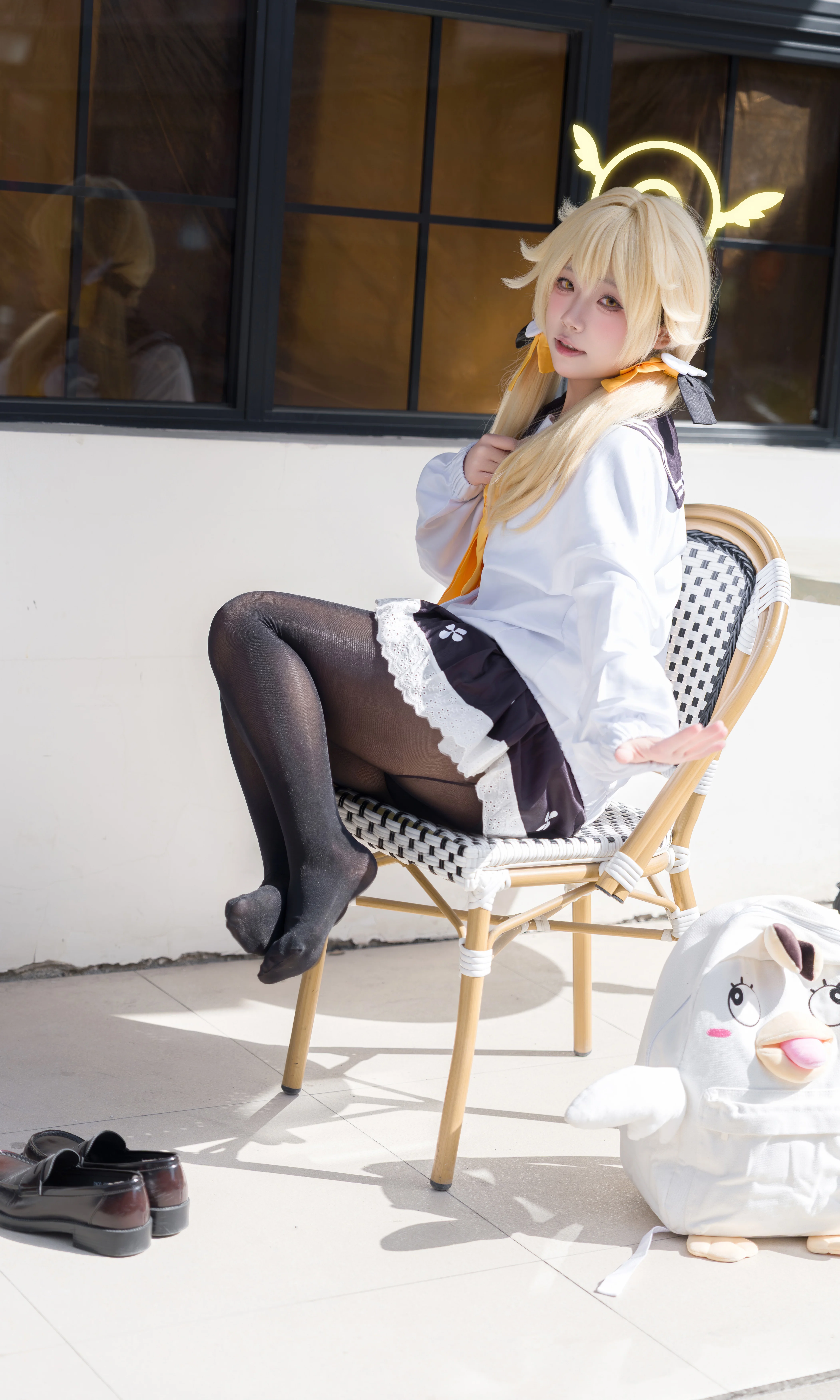 【日富美cos】蔚蓝档案里与佩洛洛大人的阳光日常