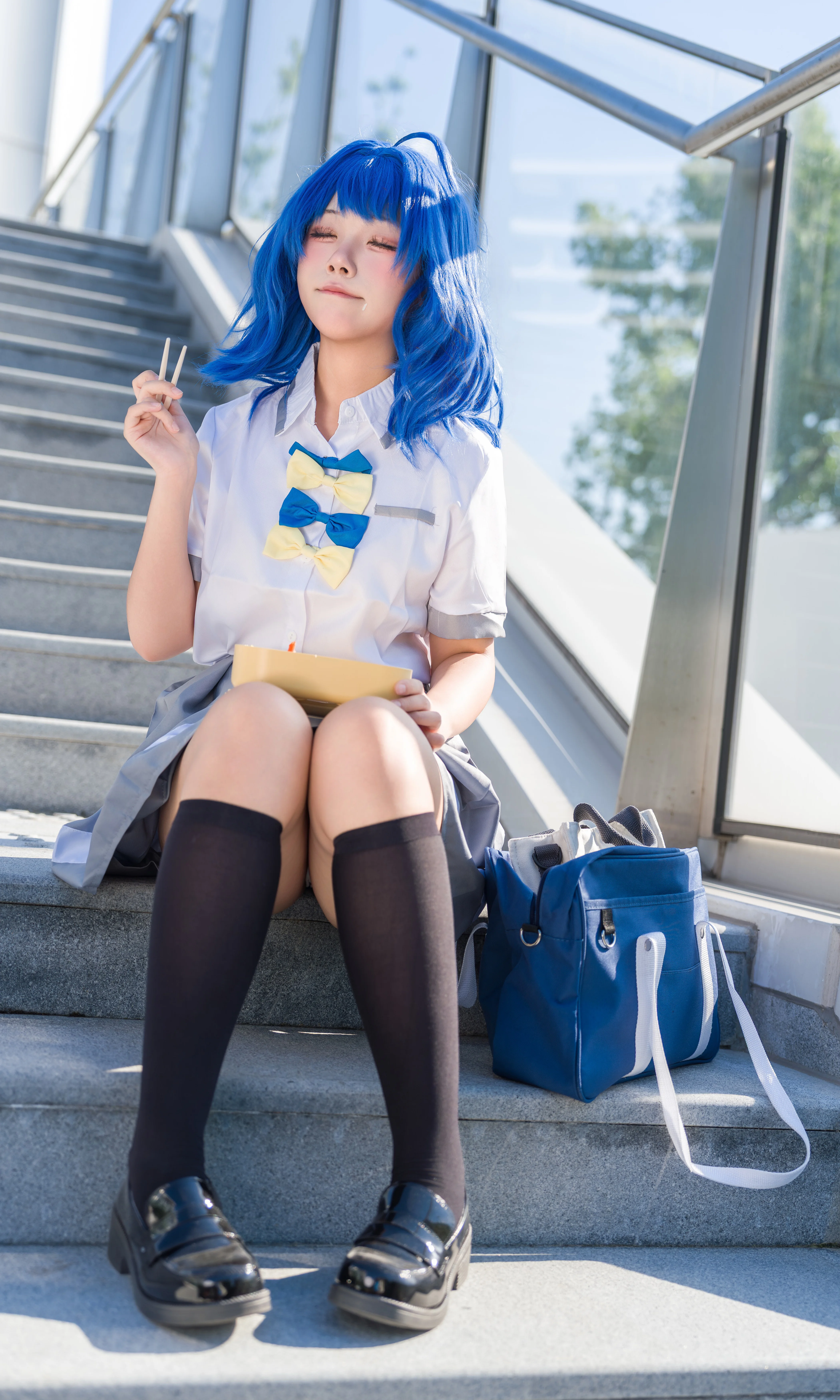 [Yanami Anna cosplay] Too Many Losing Heroines! An Energetic Moment in Bento Time - Image 2