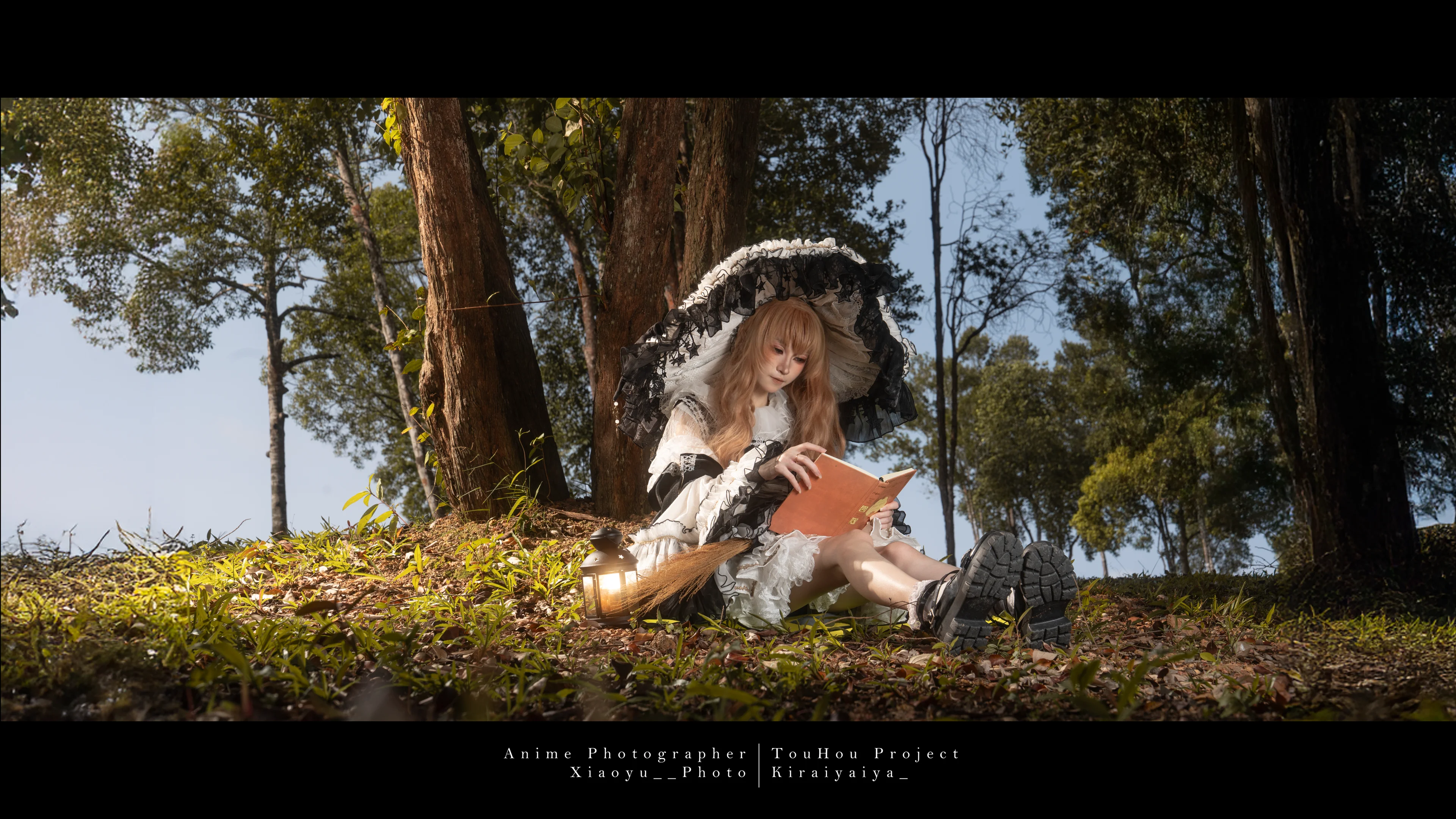 【魔理沙cos】東方Project的夏日森林漫步與閱讀時光 - 第 5 張