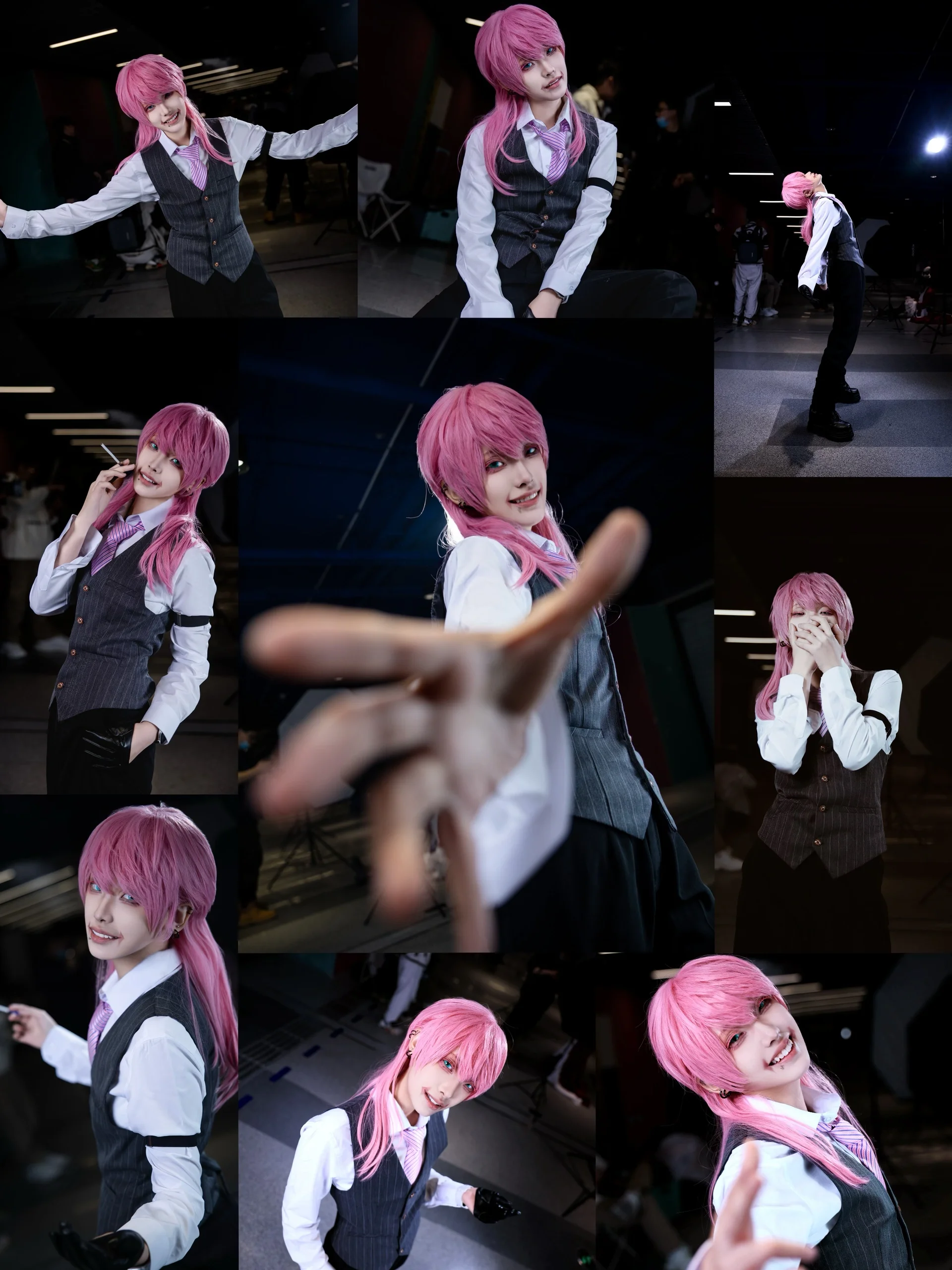 【三途春千夜コスプレ】北京北投アニメフェスティバルのイベント写真、このピンク髪の悪役はちょっと狂気じみている - 1 枚目
