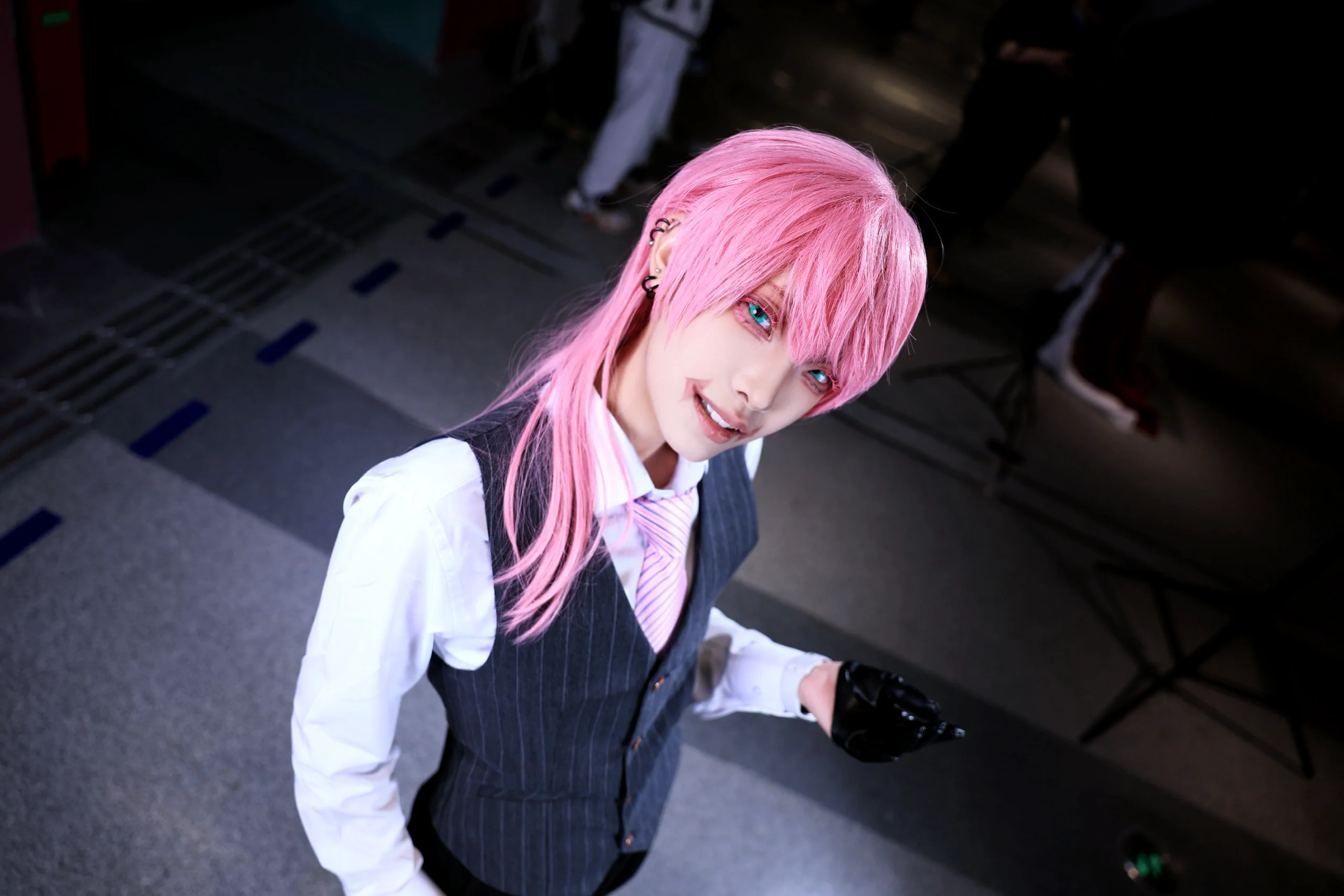 【三途春千夜コスプレ】北京北投アニメフェスティバルのイベント写真、このピンク髪の悪役はちょっと狂気じみている - 8 枚目