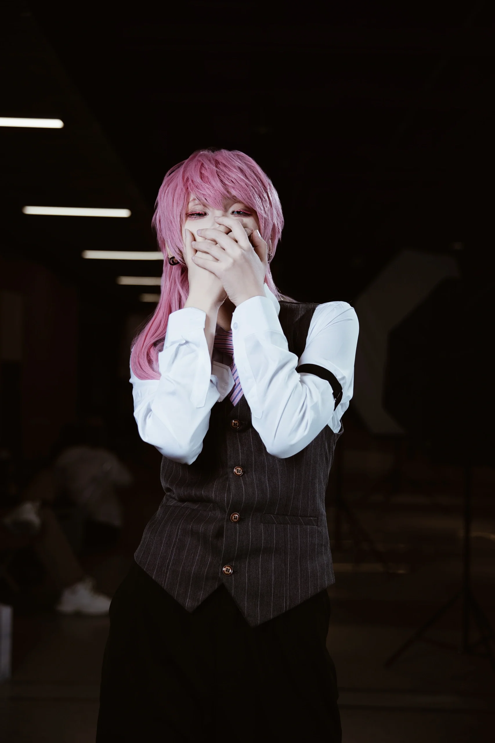 【三途春千夜コスプレ】北京北投アニメフェスティバルのイベント写真、このピンク髪の悪役はちょっと狂気じみている - 9 枚目