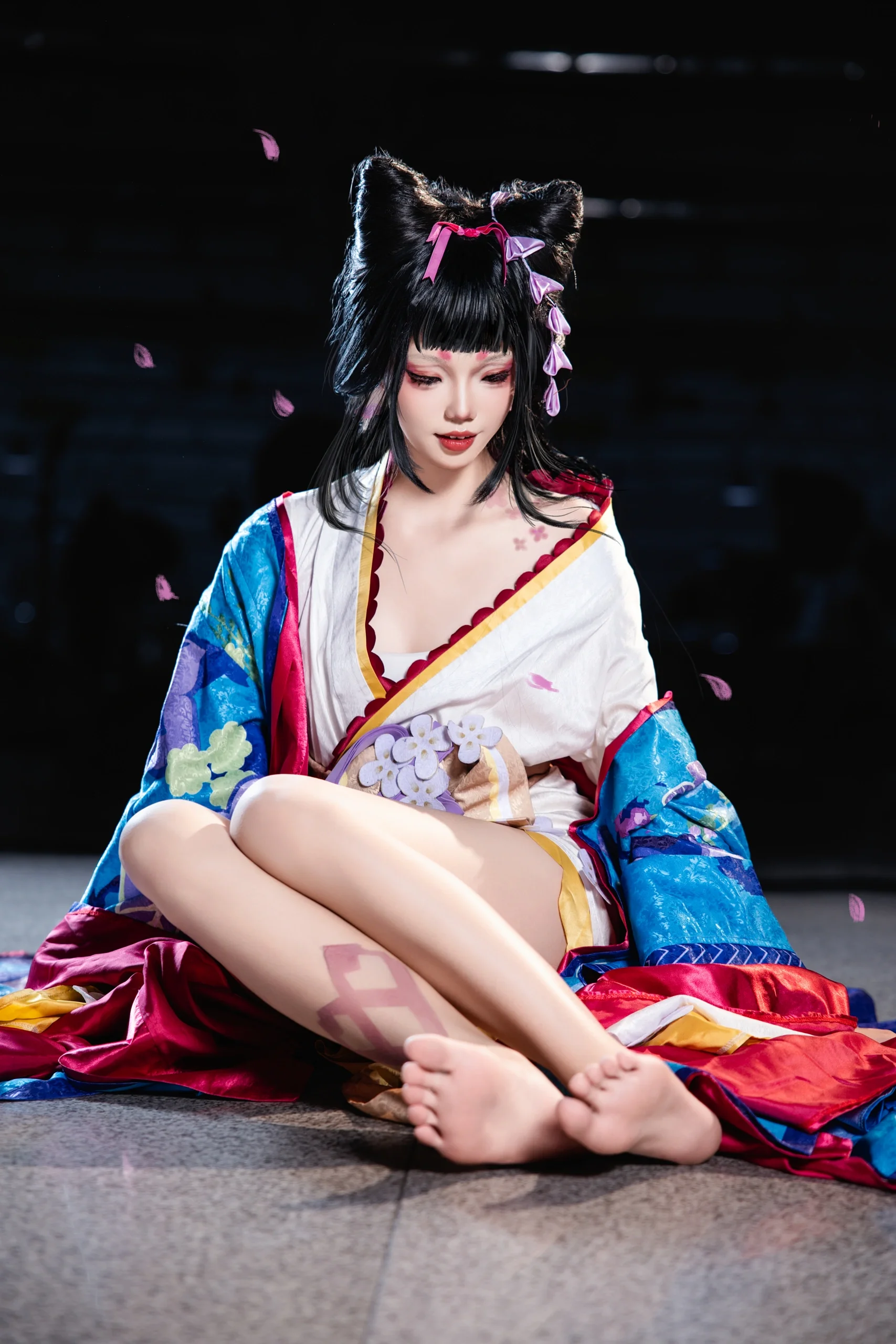 【绘世花鸟卷cos】阴阳师画卷中的灵动之姿，济南漫展场照记录 - 第 3 张