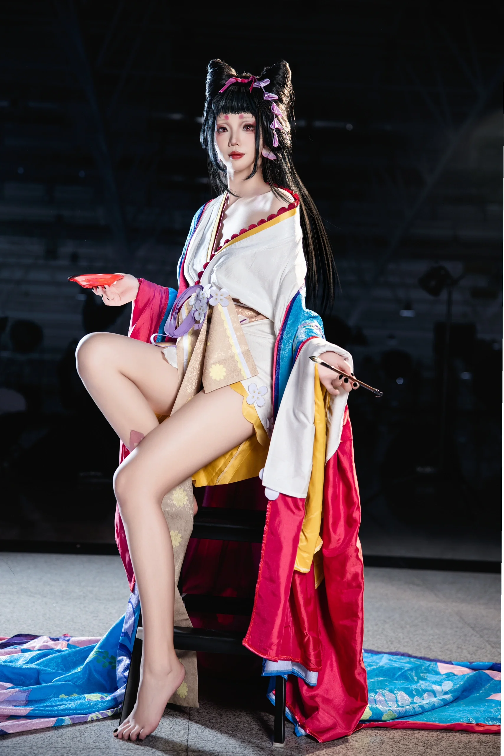 【绘世花鸟卷cos】阴阳师画卷中的灵动之姿，济南漫展场照记录