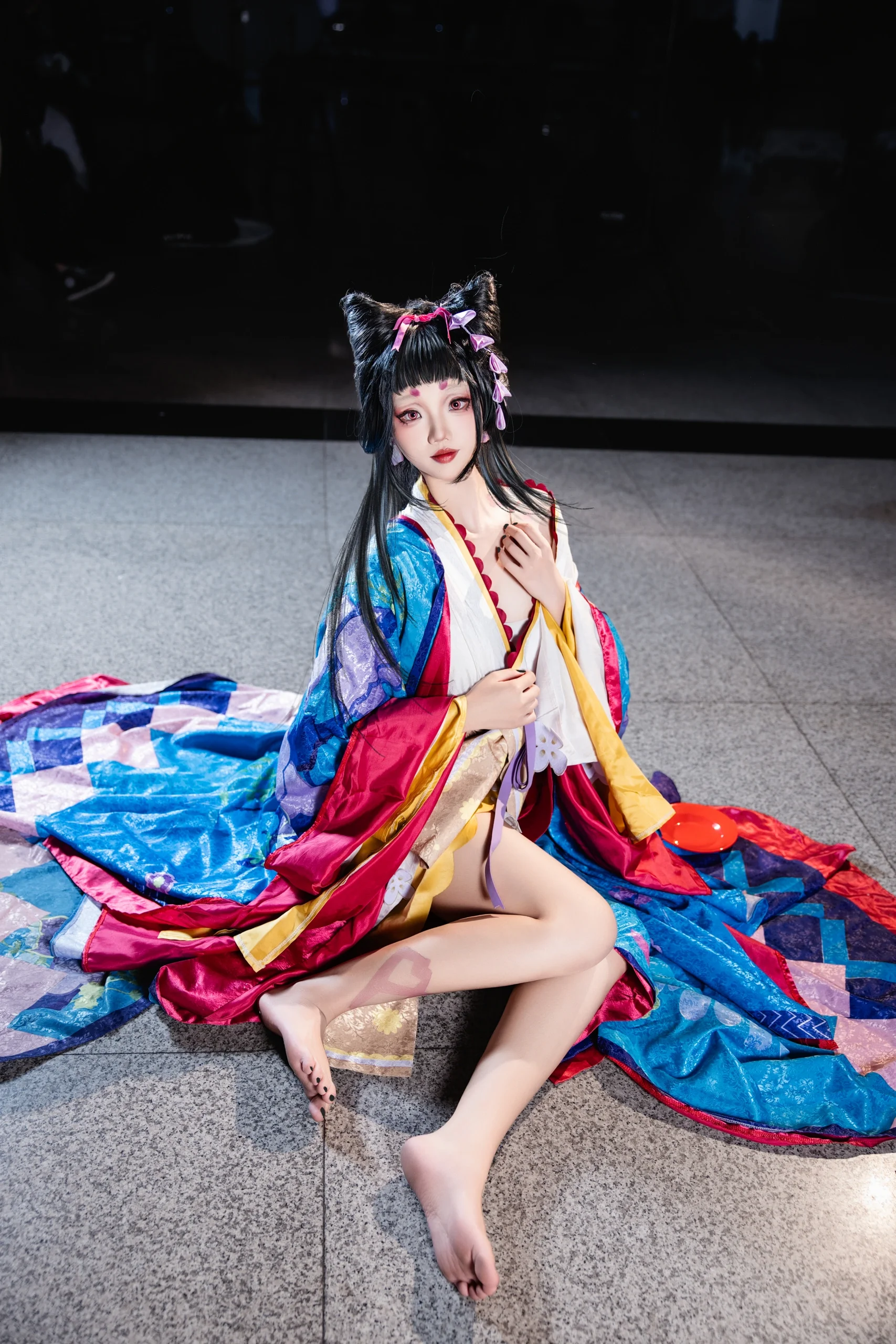 【绘世花鸟卷cos】阴阳师画卷中的灵动之姿，济南漫展场照记录 - 第 5 张