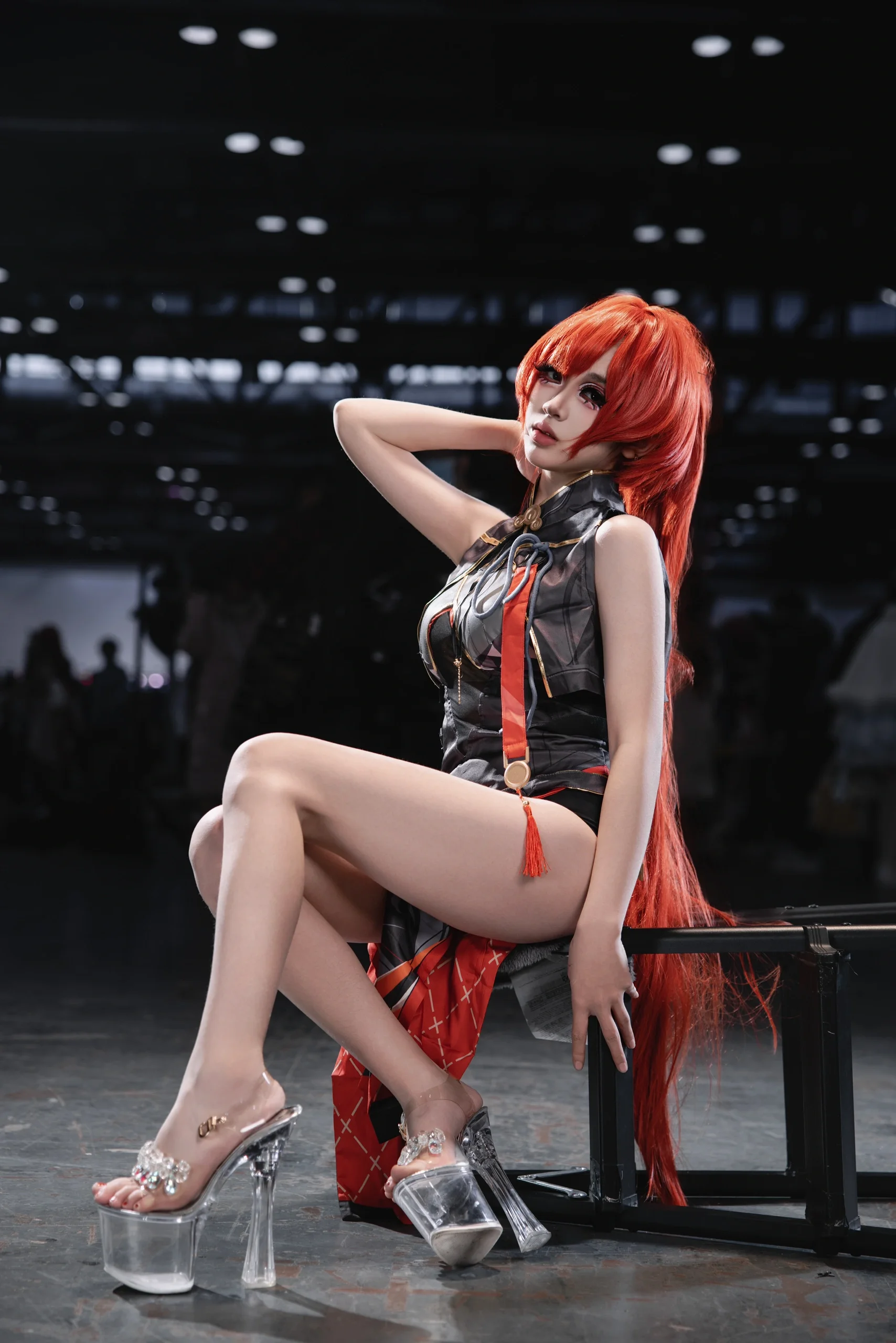【吟霖cos】鸣嘲的冷艳特工，北京漫展场照直出
