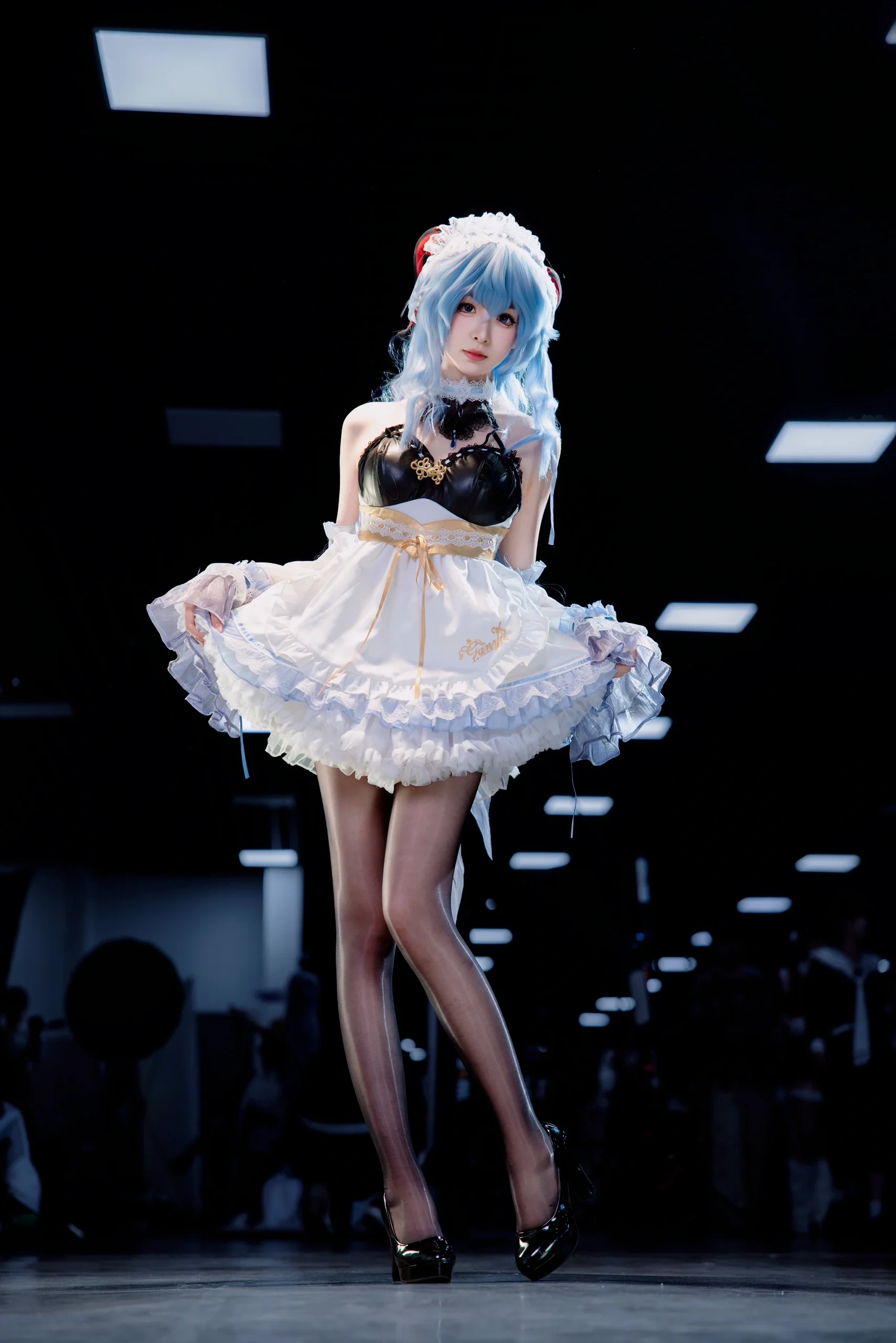 【甘雨cos】IJOY漫展场照分享，无道具站姿也能拍出大长腿 - 第 5 张